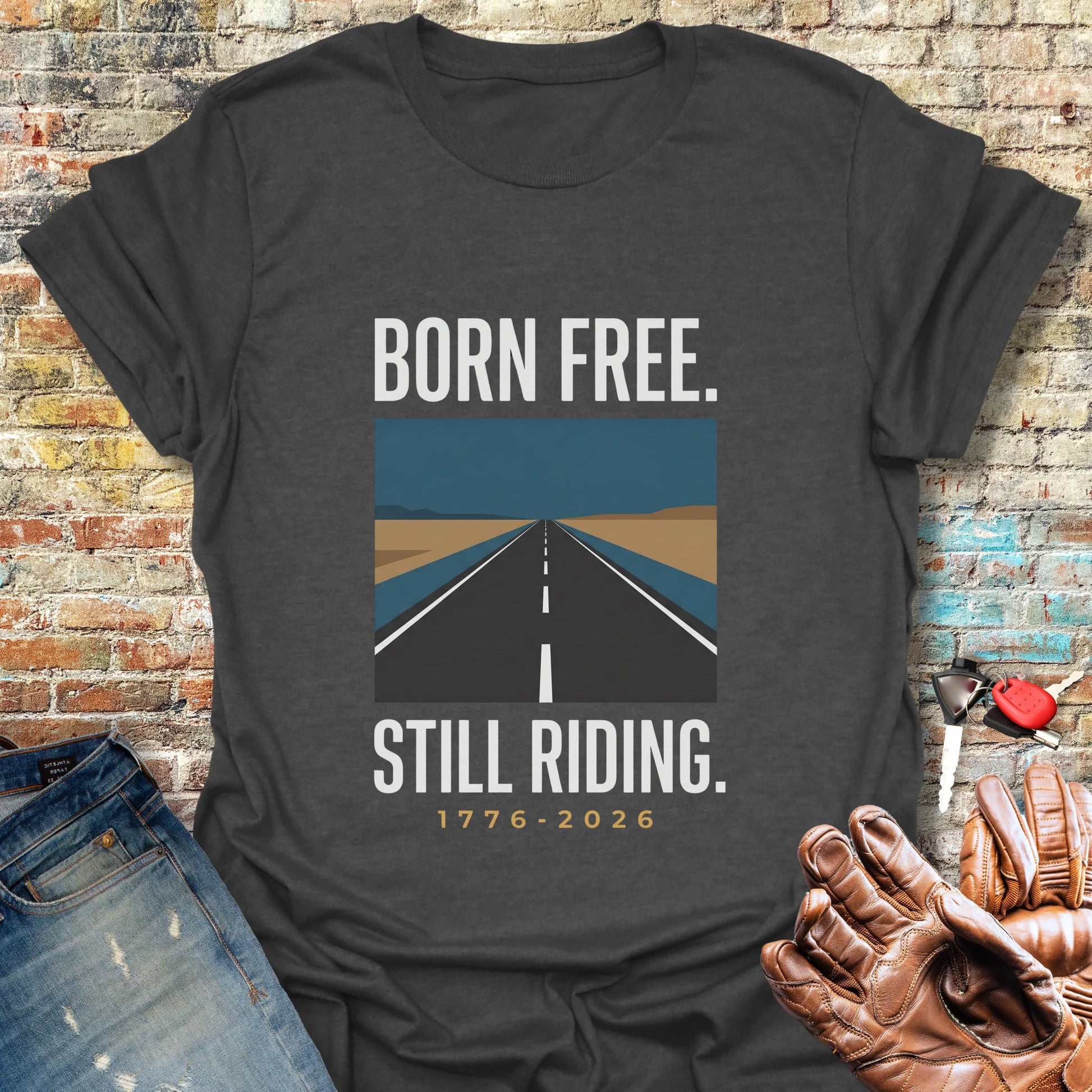 Open Road 250th T-Shirt - Dark Heather