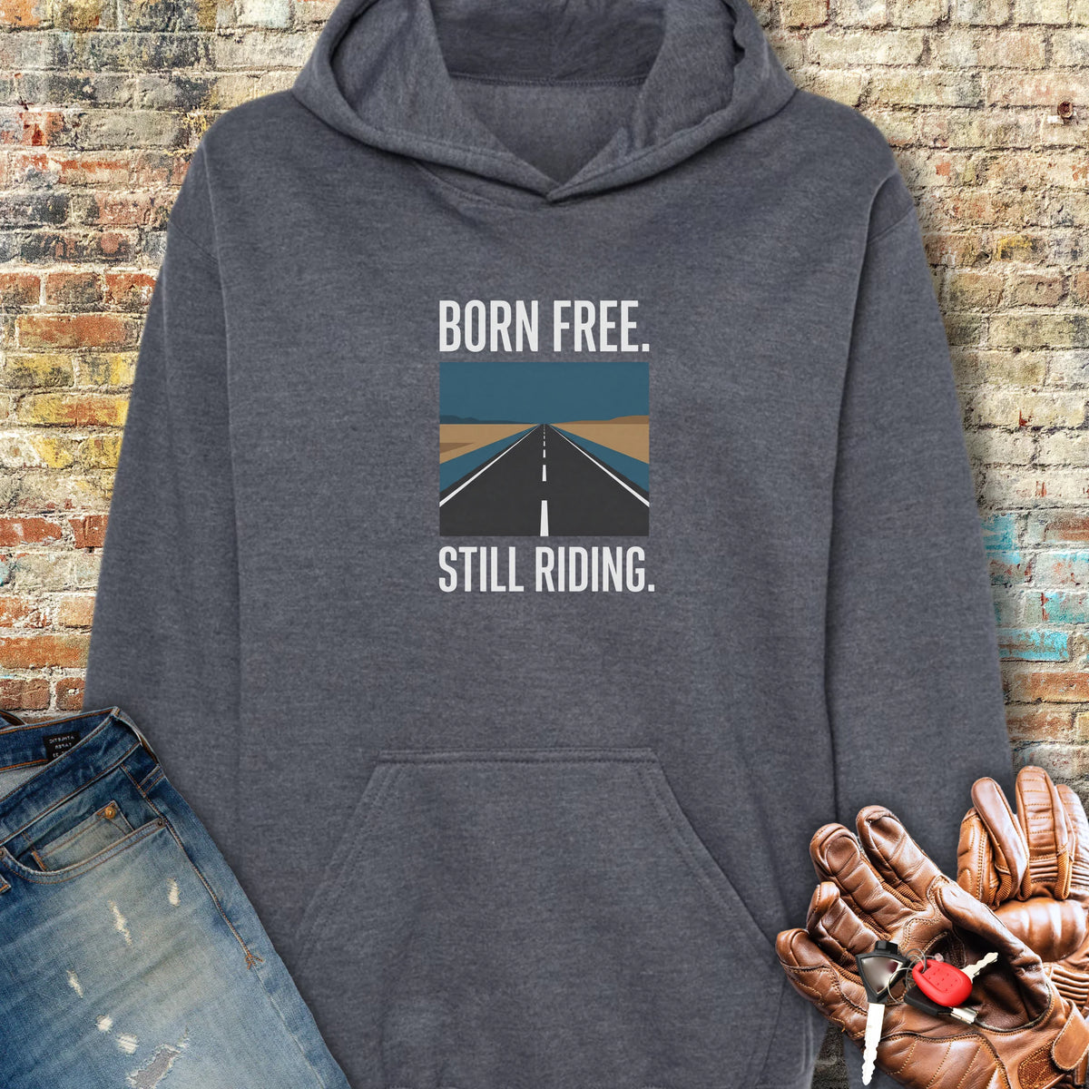 Open Road 250th Hoodie - Dark Heather