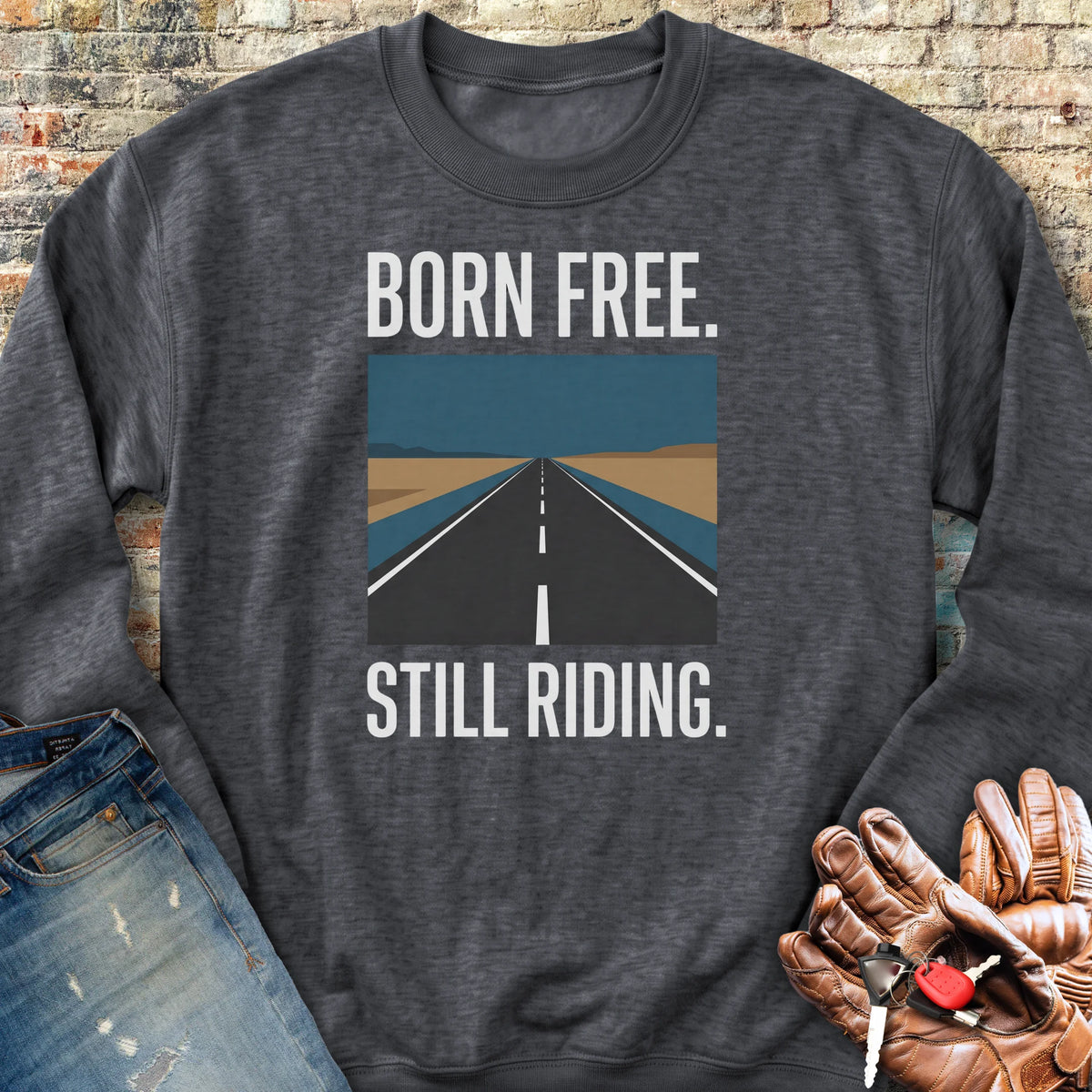 Open Road 250th Sweatshirt - Dark Heather