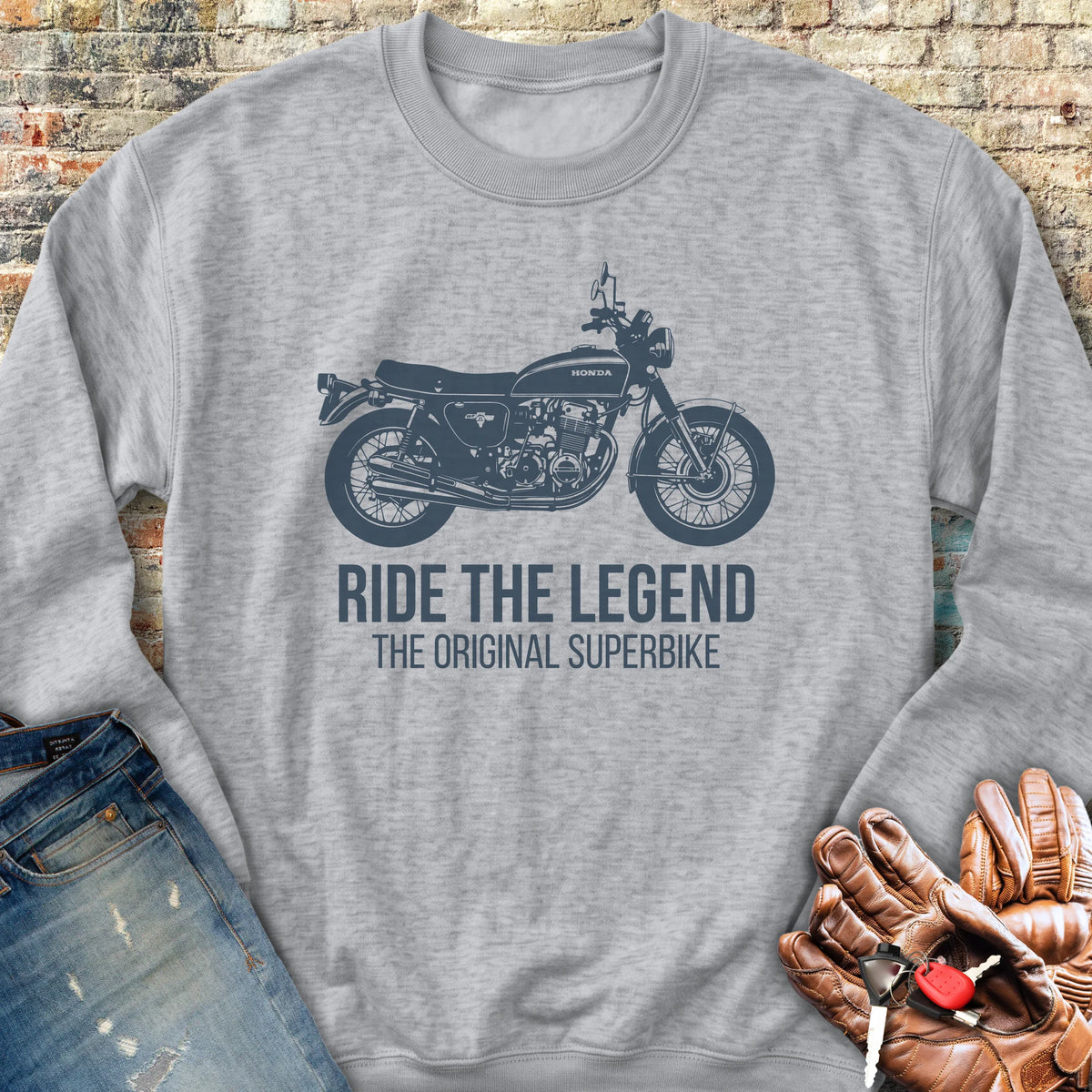 Original Superbike Sweatshirt - Sport Grey