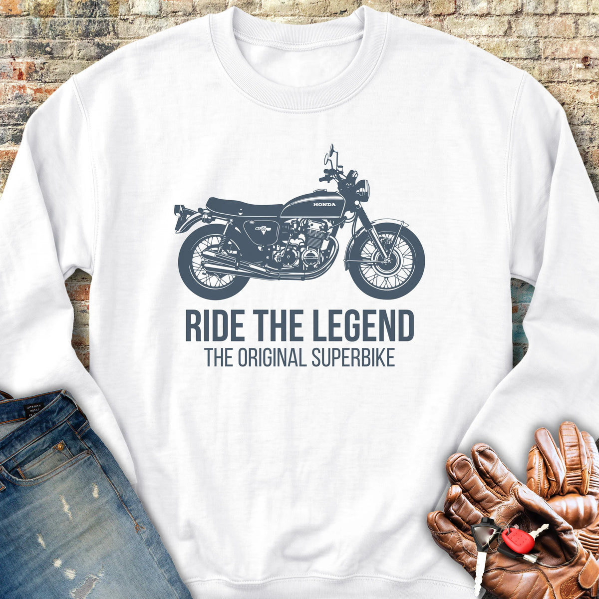 Original Superbike Sweatshirt - White