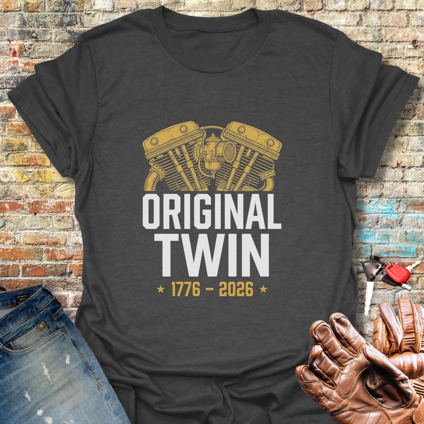 Original Twin 250 T-Shirt - Dark Heather