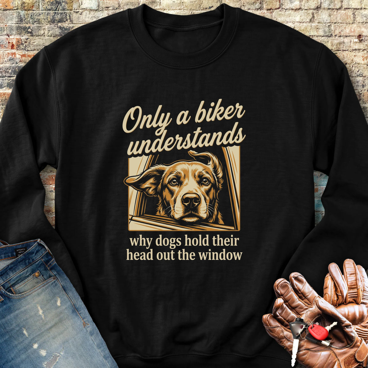 Out The Window Sweatshirt - Black