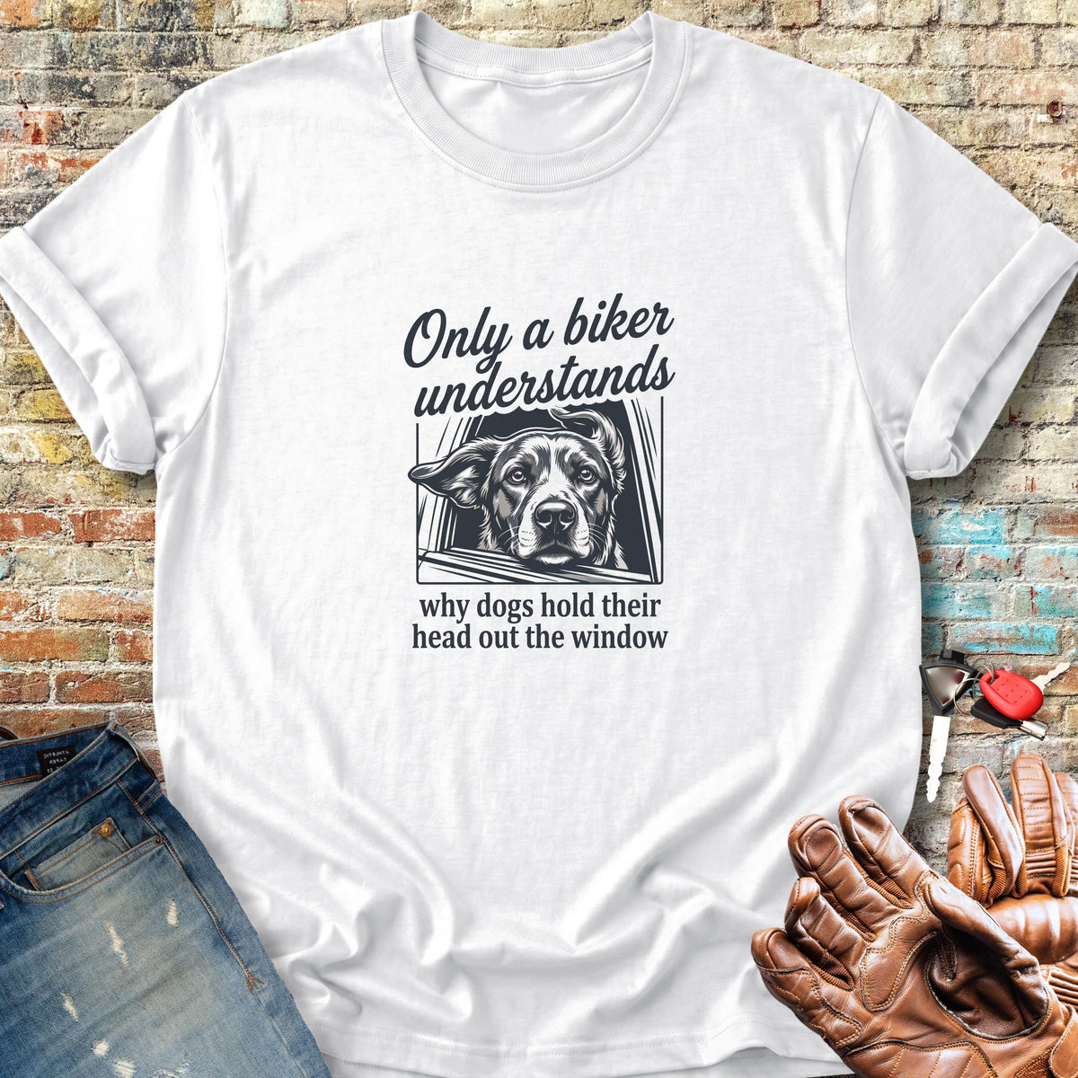 Out The Window Classic T-Shirt - White