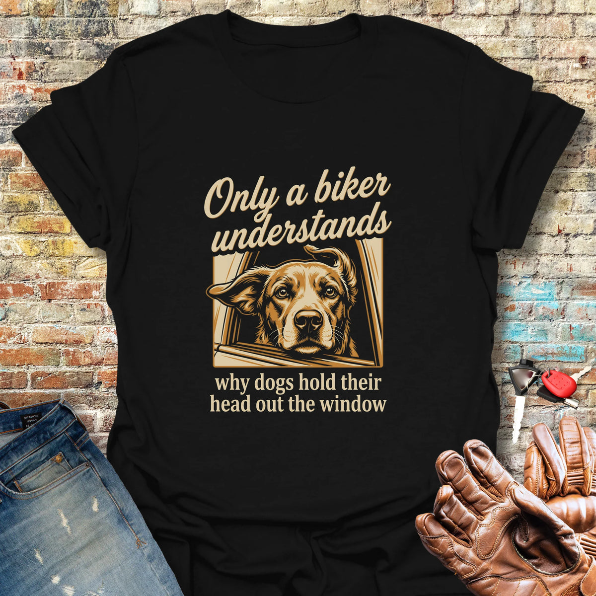 Out The Window Softstyle T-Shirt - Black