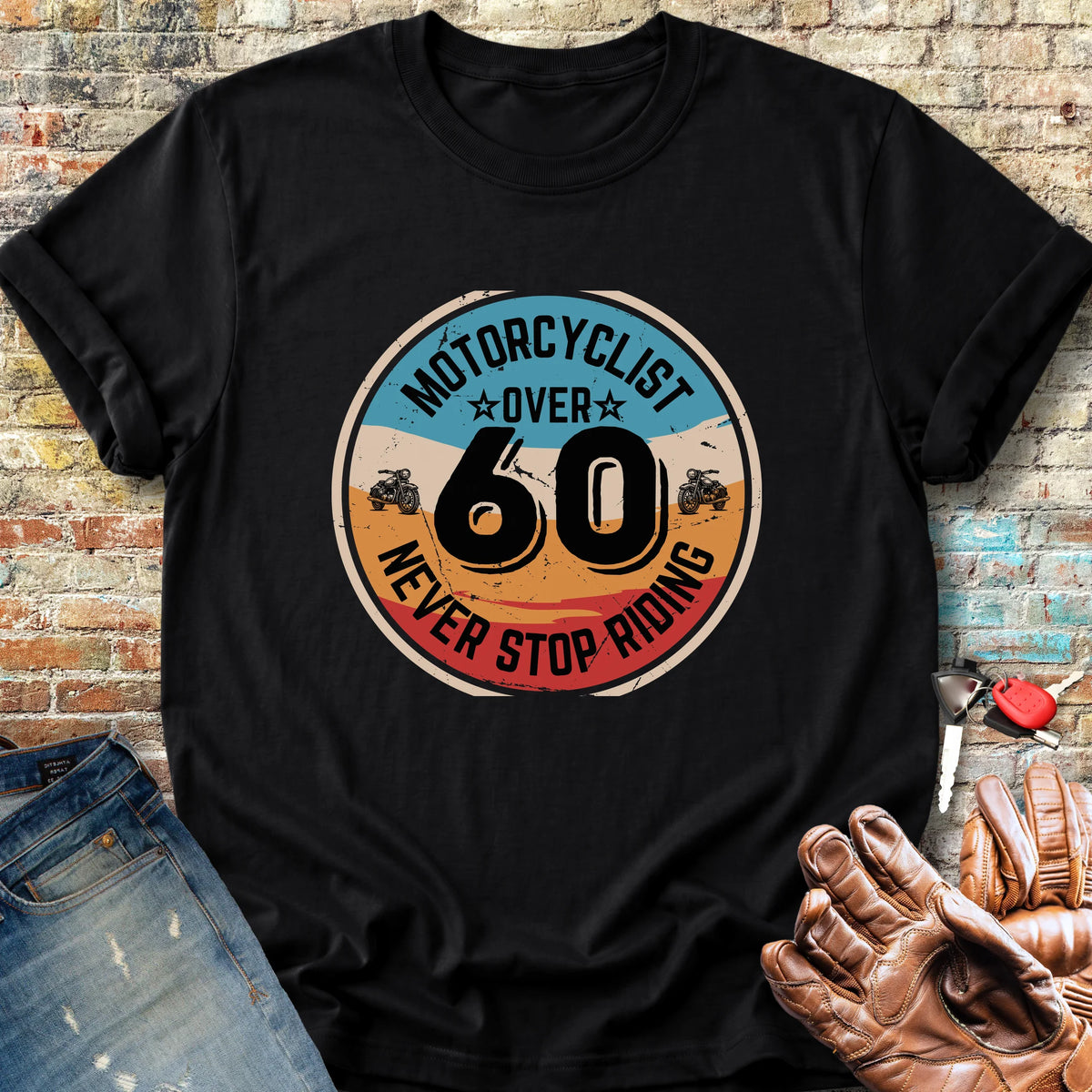 Over 60 Classic T-Shirt - Black