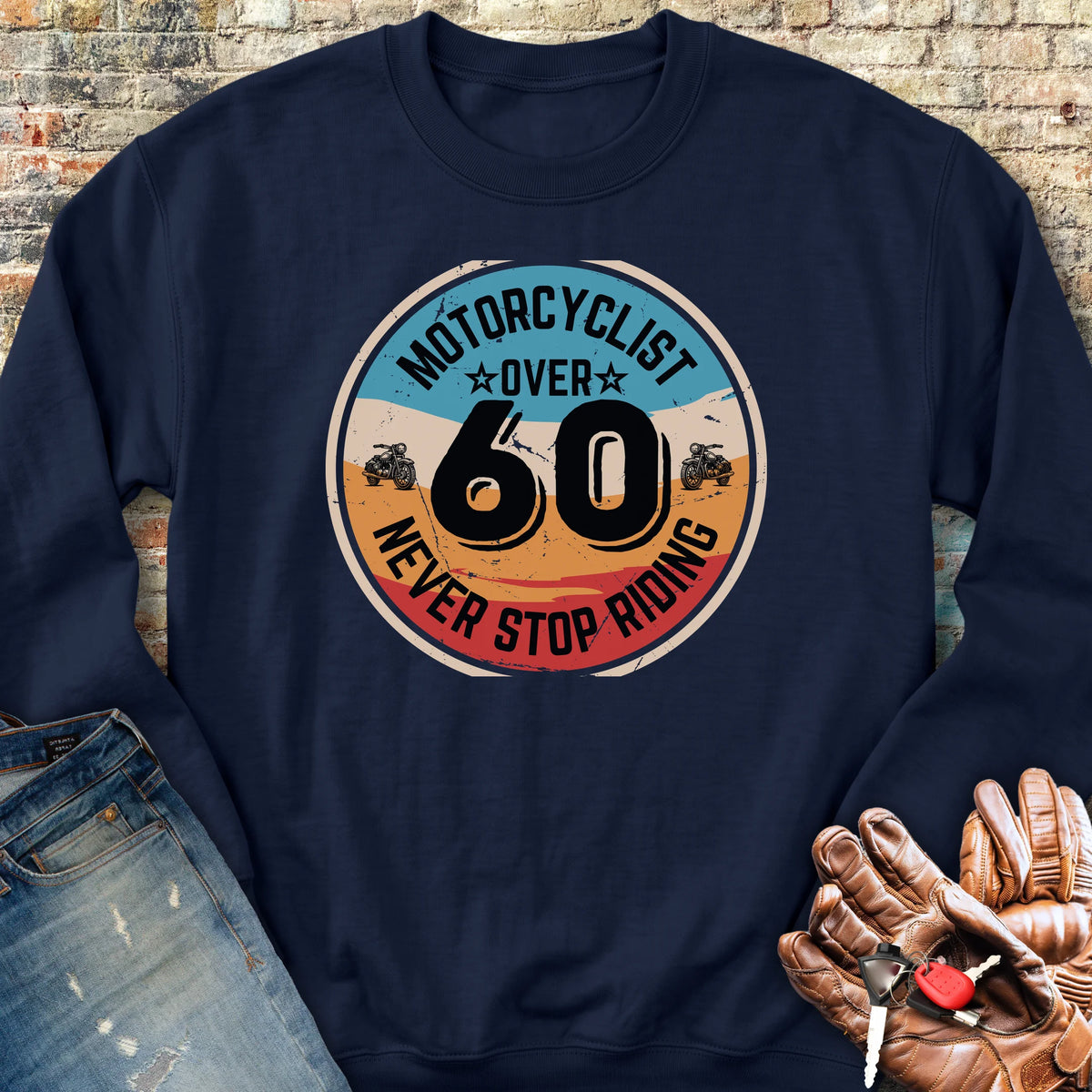 Over 60 Sweatshirt - Navy