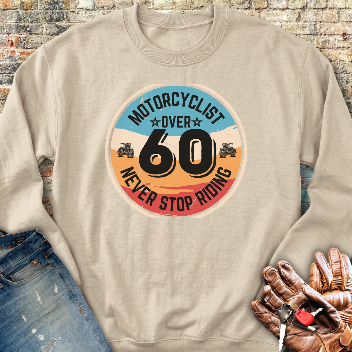 Over 60 Sweatshirt - Sand