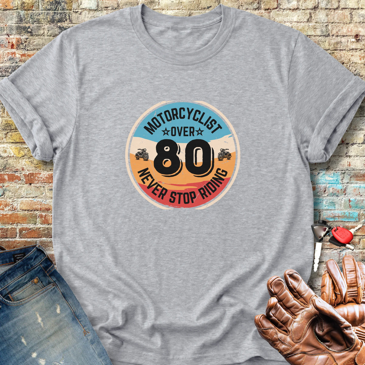 Over 80 Classic T-Shirt - Sport Grey