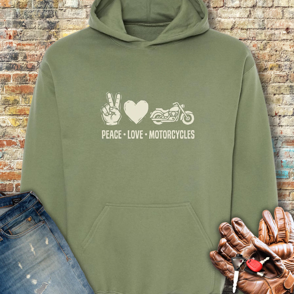 PLM Hoodie - Military Green