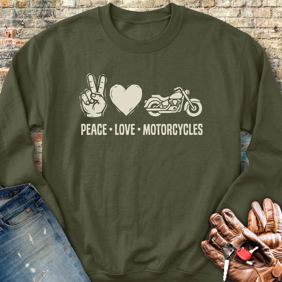 PLM Sweatshirt - Military Green