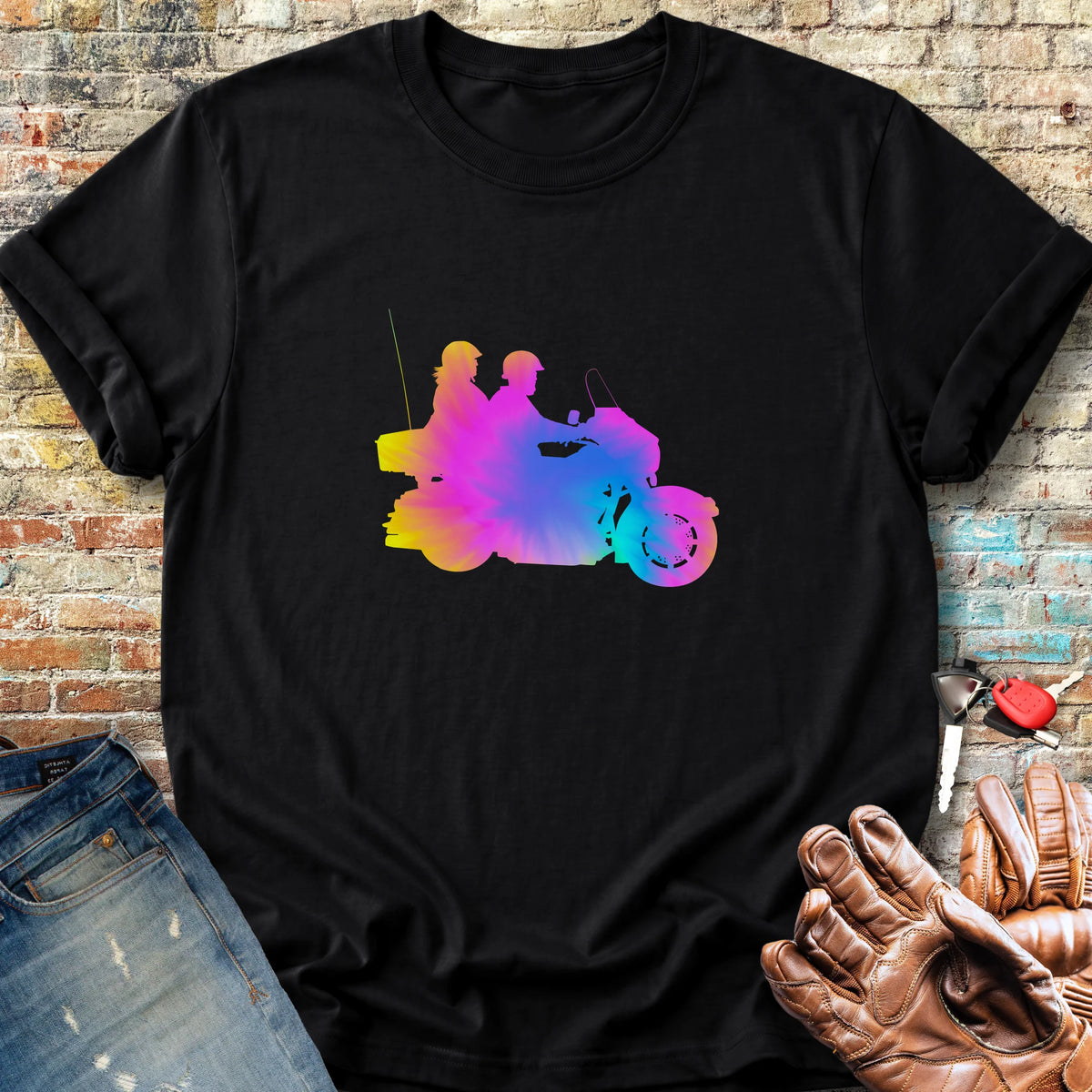 Paint Explosion Classic T-Shirt - Black