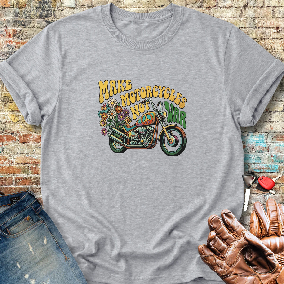 Peace Chopper Classic T-Shirt - Sport Grey