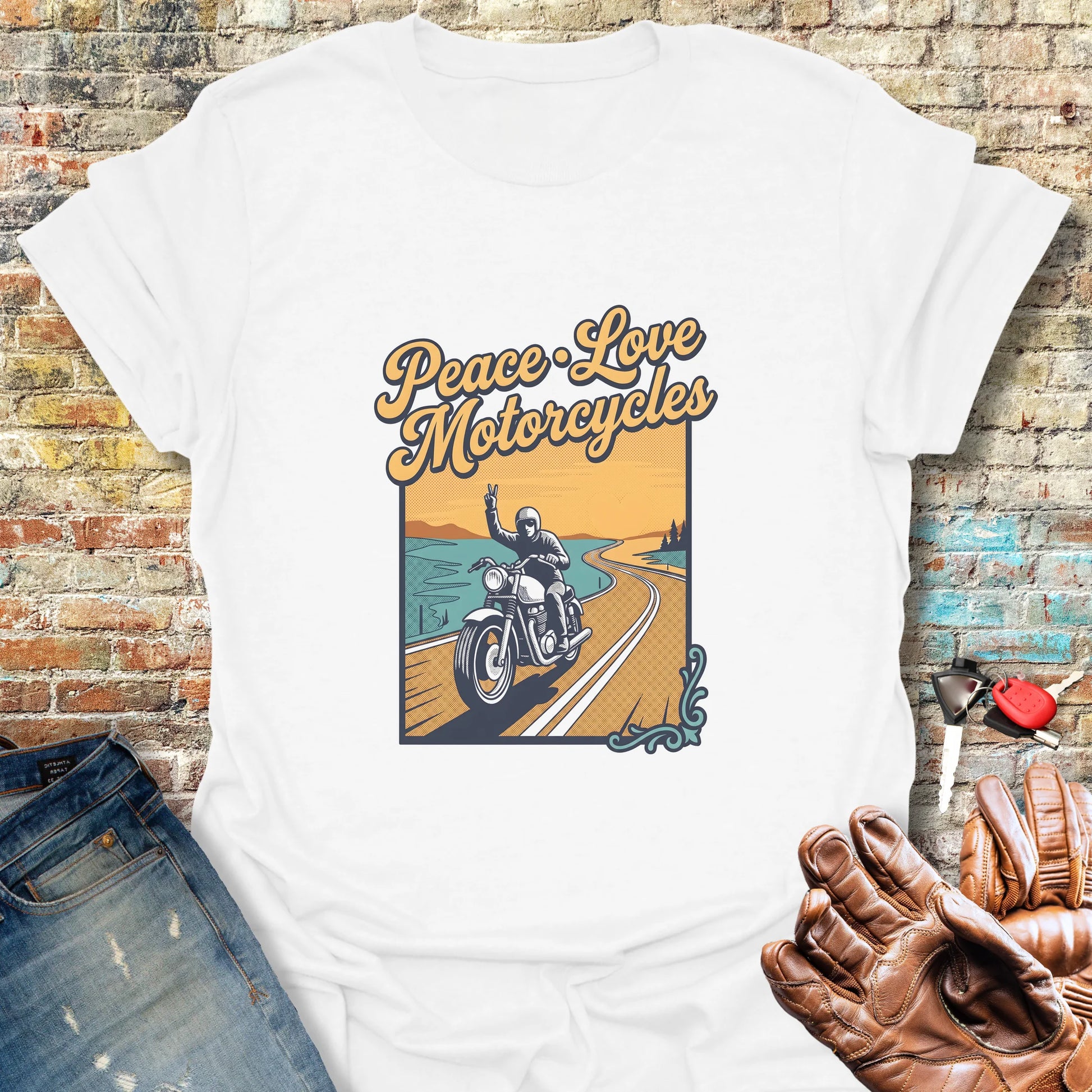 Peace Road T-Shirt - White