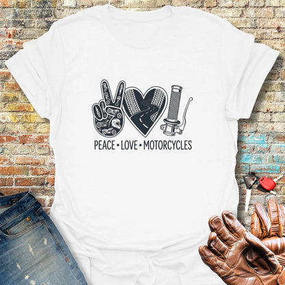 Peace Trio T-Shirt - White