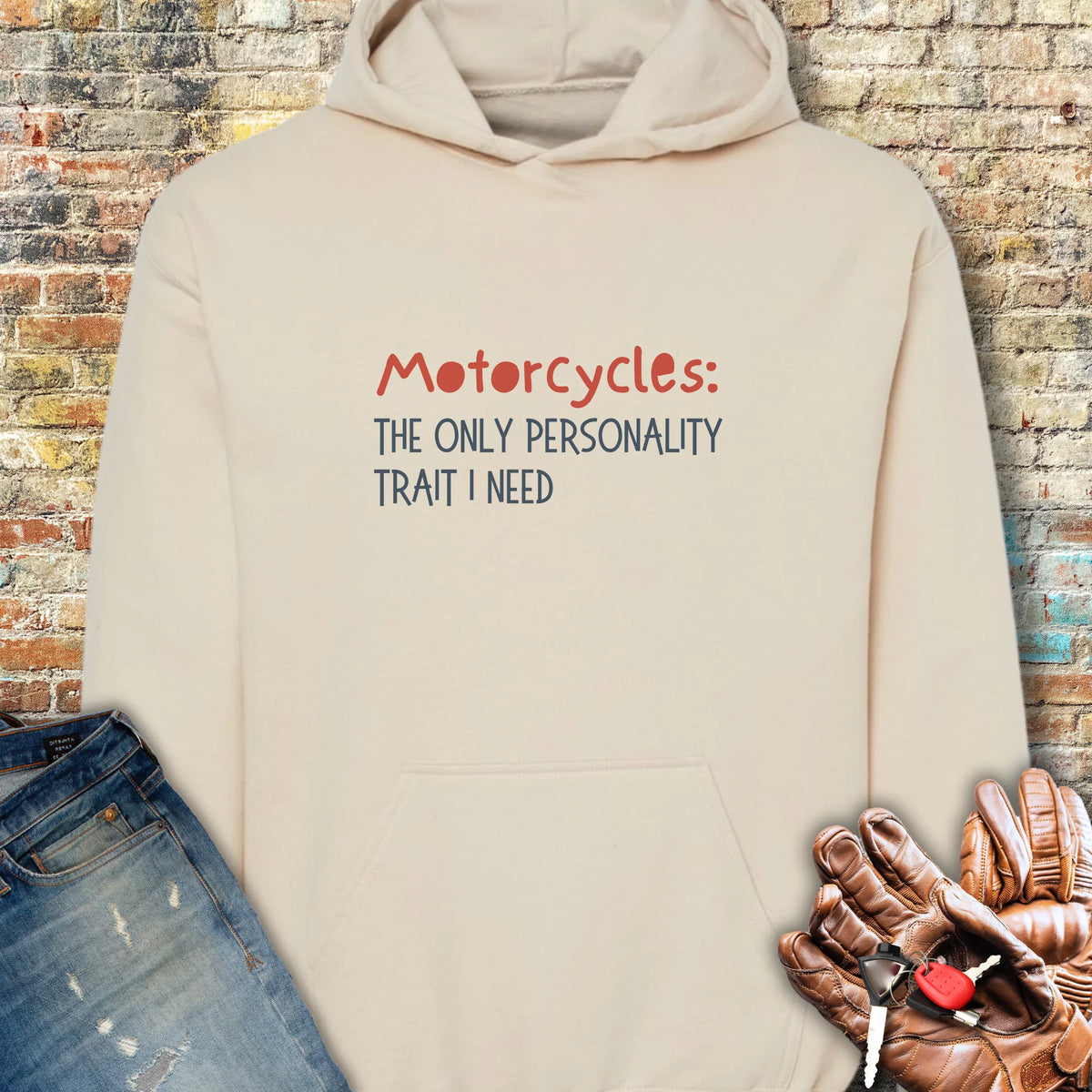 Personality Trait Hoodie - Sand