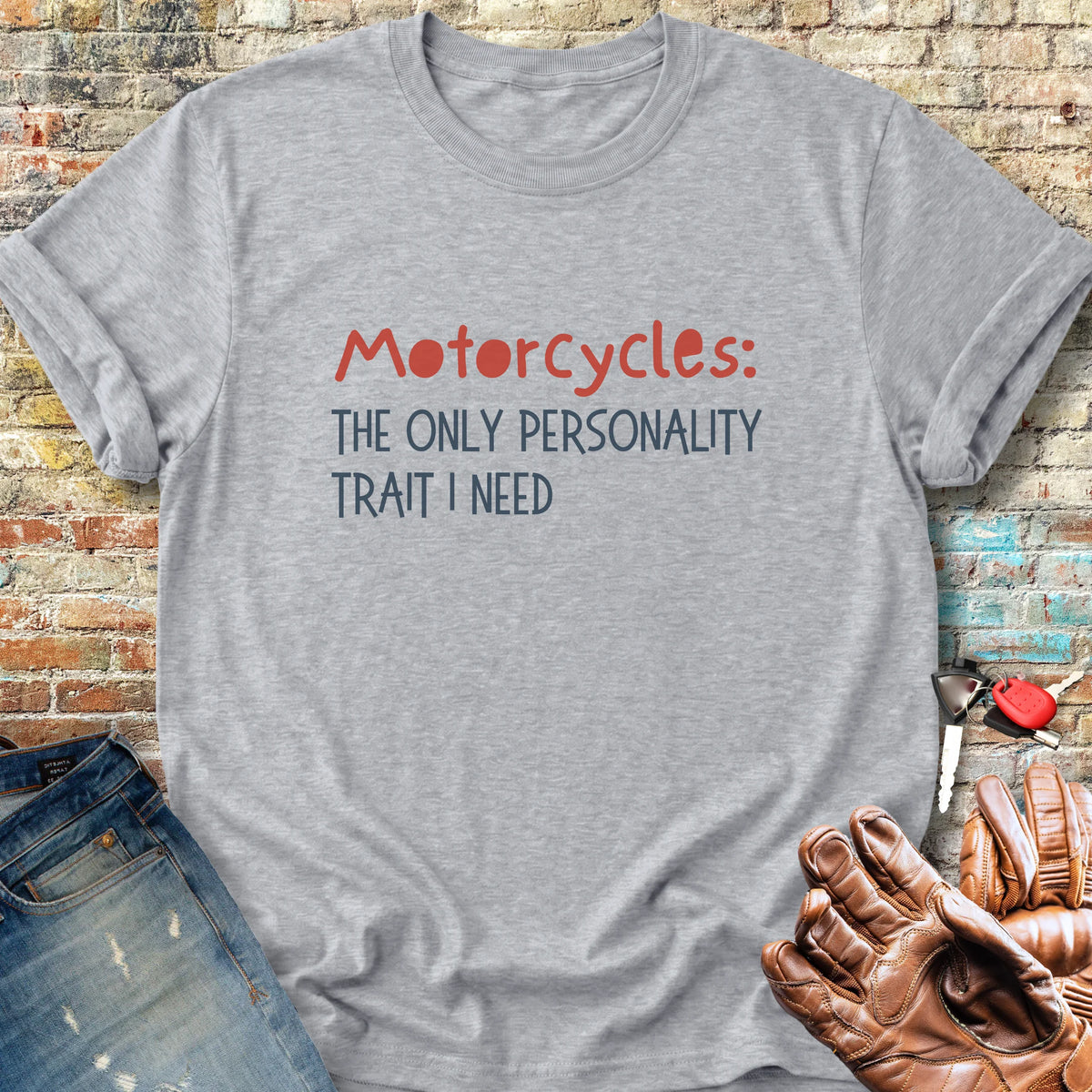 Personality Trait Classic T-Shirt - Sport Grey