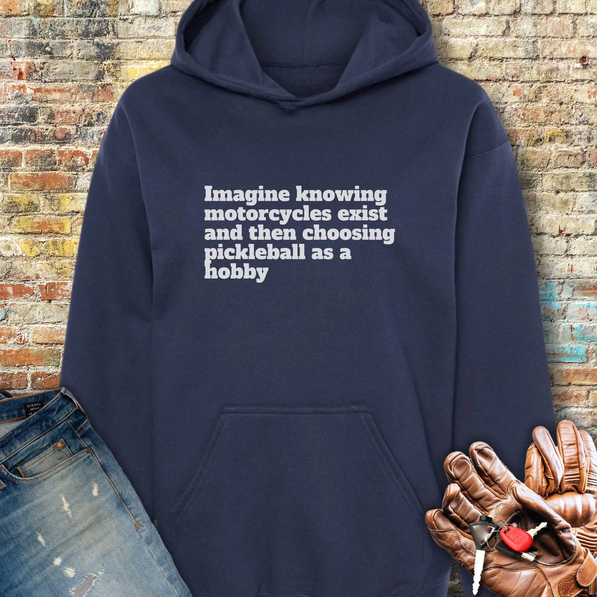 Pickleball Hoodie - Navy