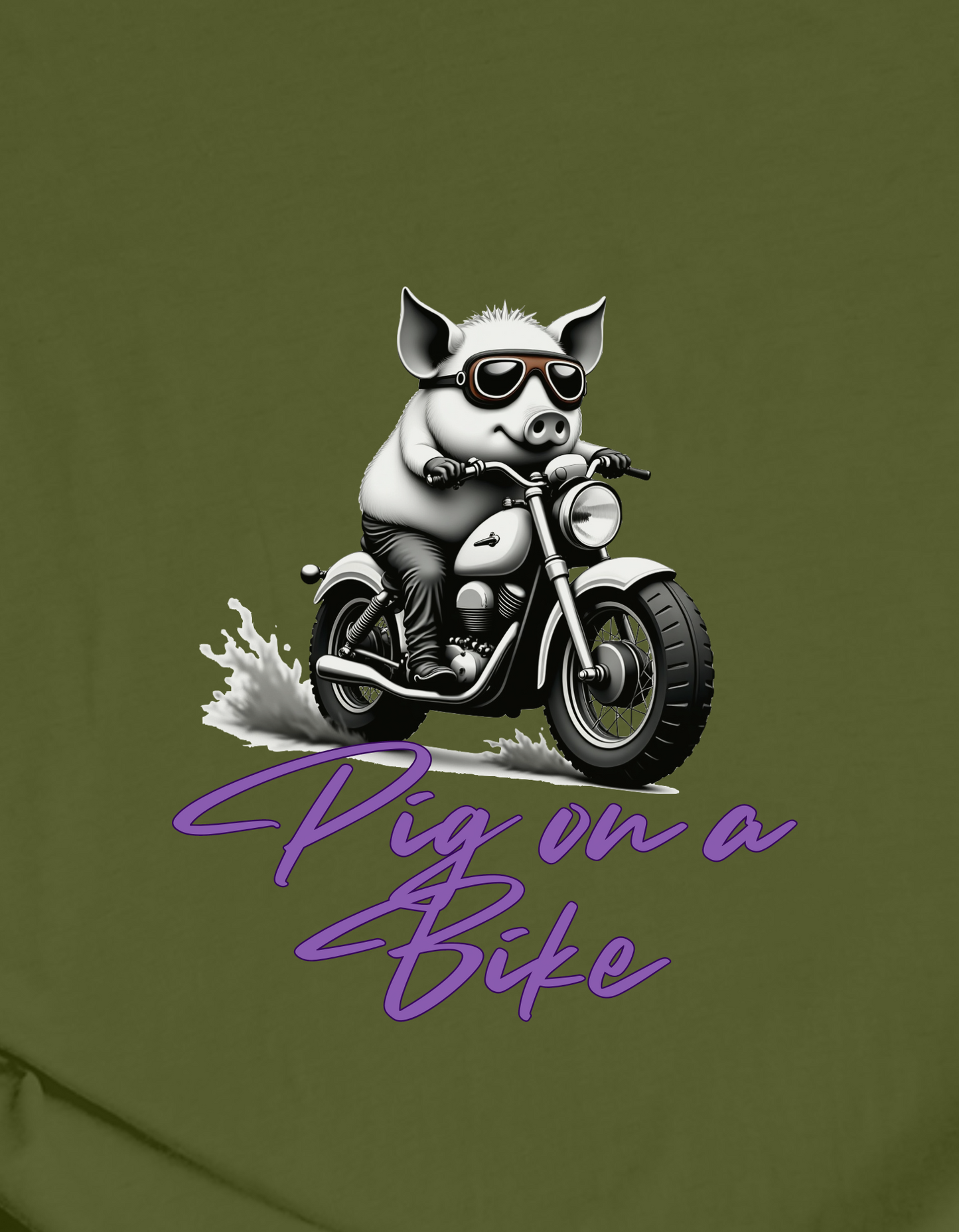 Pig on a Bike