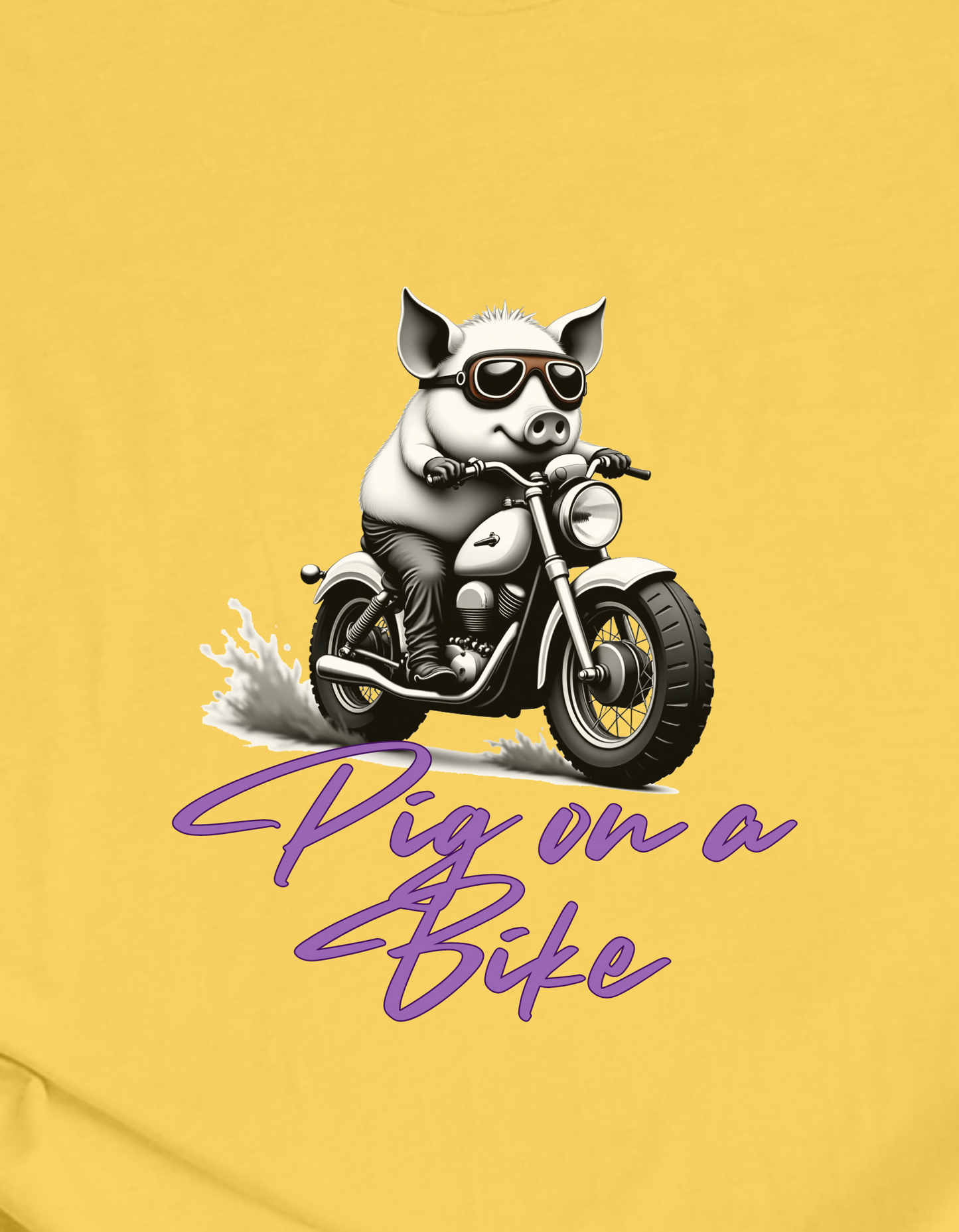 Pig on a Bike