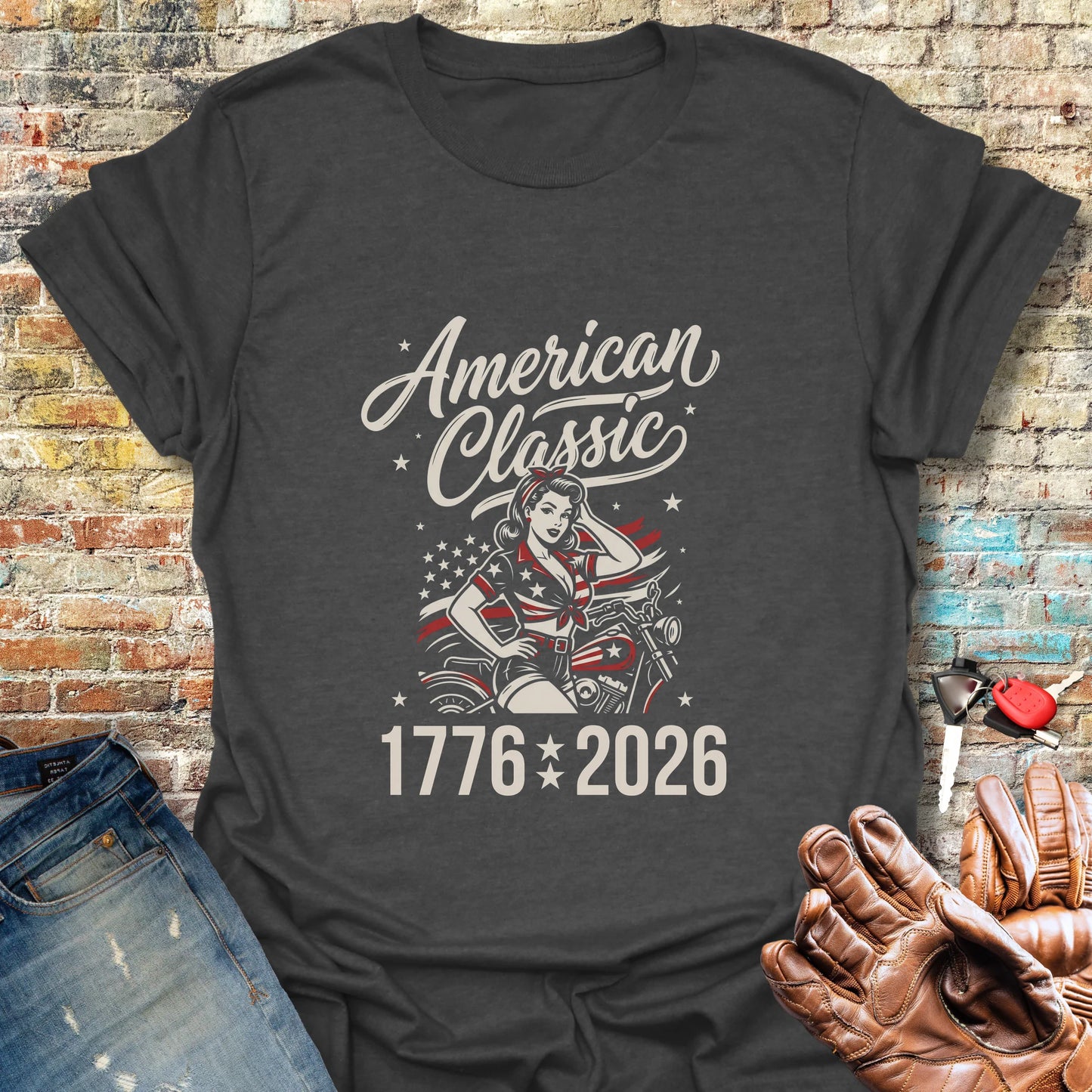 Pinup 250 T-Shirt - Dark Heather