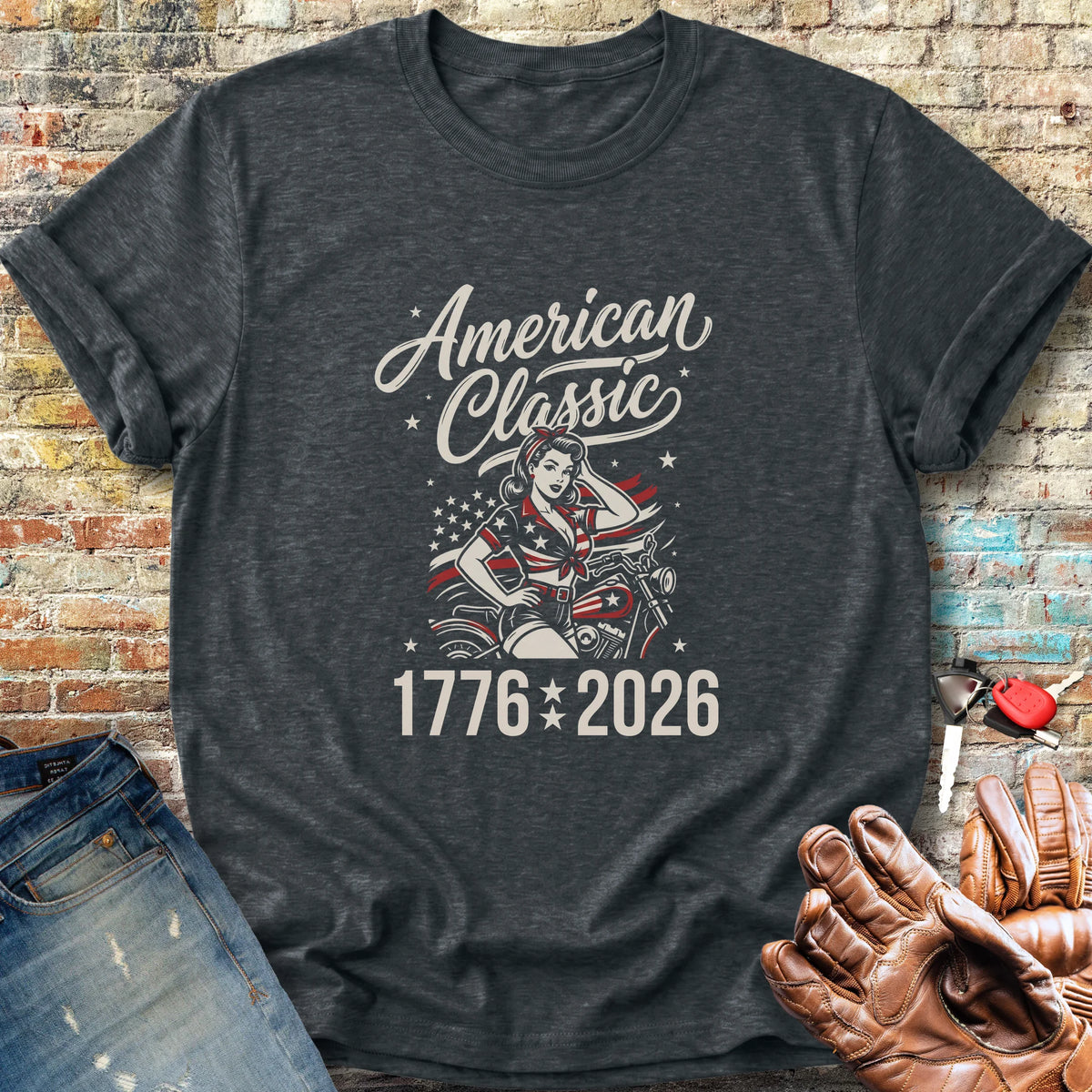 Pinup 250 Classic T-Shirt - Dark Heather