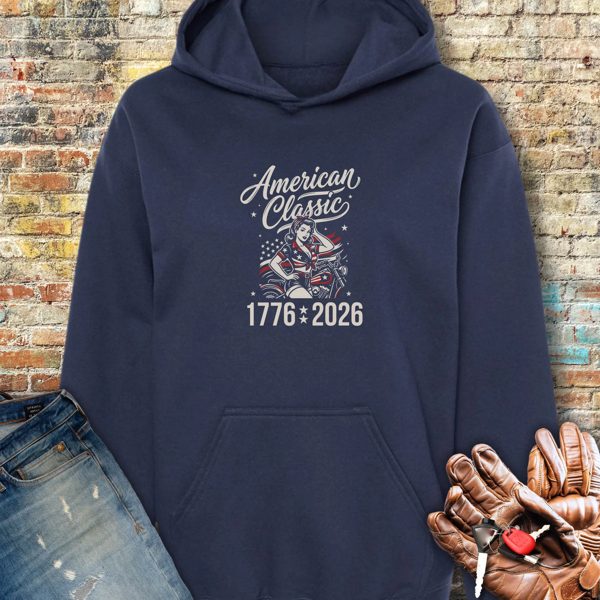 Pinup 250 Hoodie - Navy