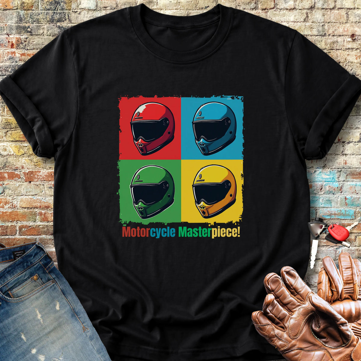 Pop Art Classic T-Shirt - Black