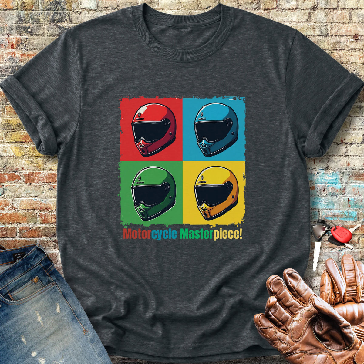 Pop Art Classic T-Shirt - Dark Heather