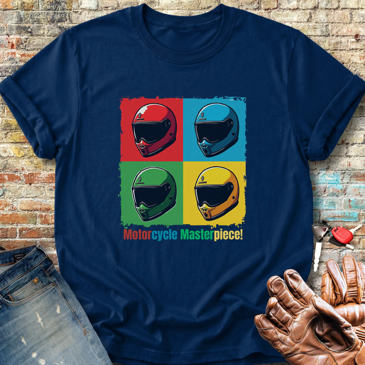 Pop Art Classic T-Shirt - Navy