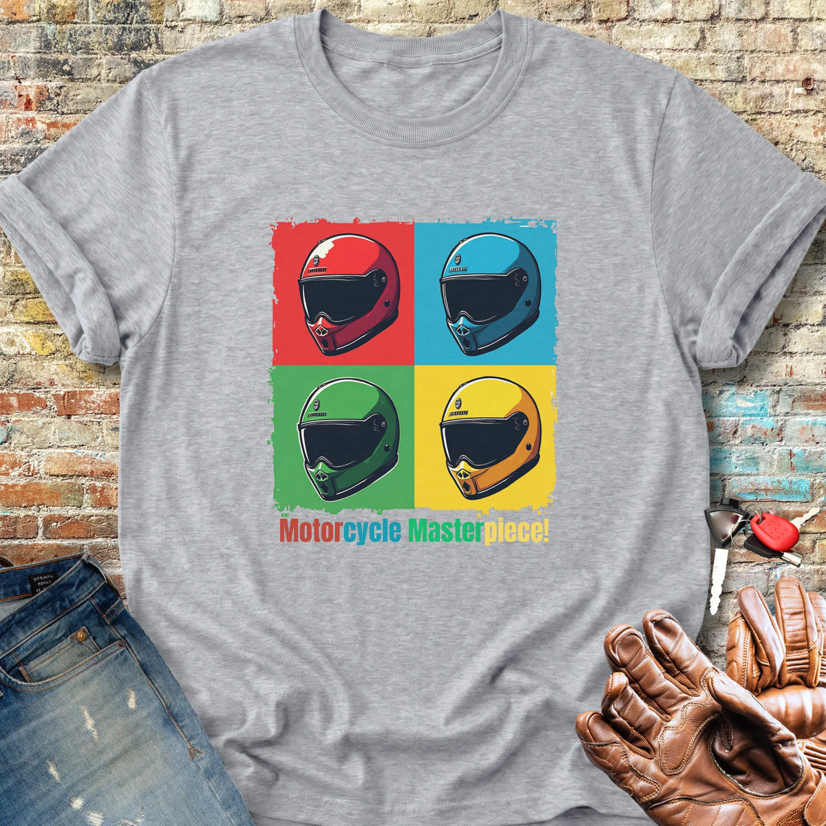 Pop Art Classic T-Shirt - Sport Grey