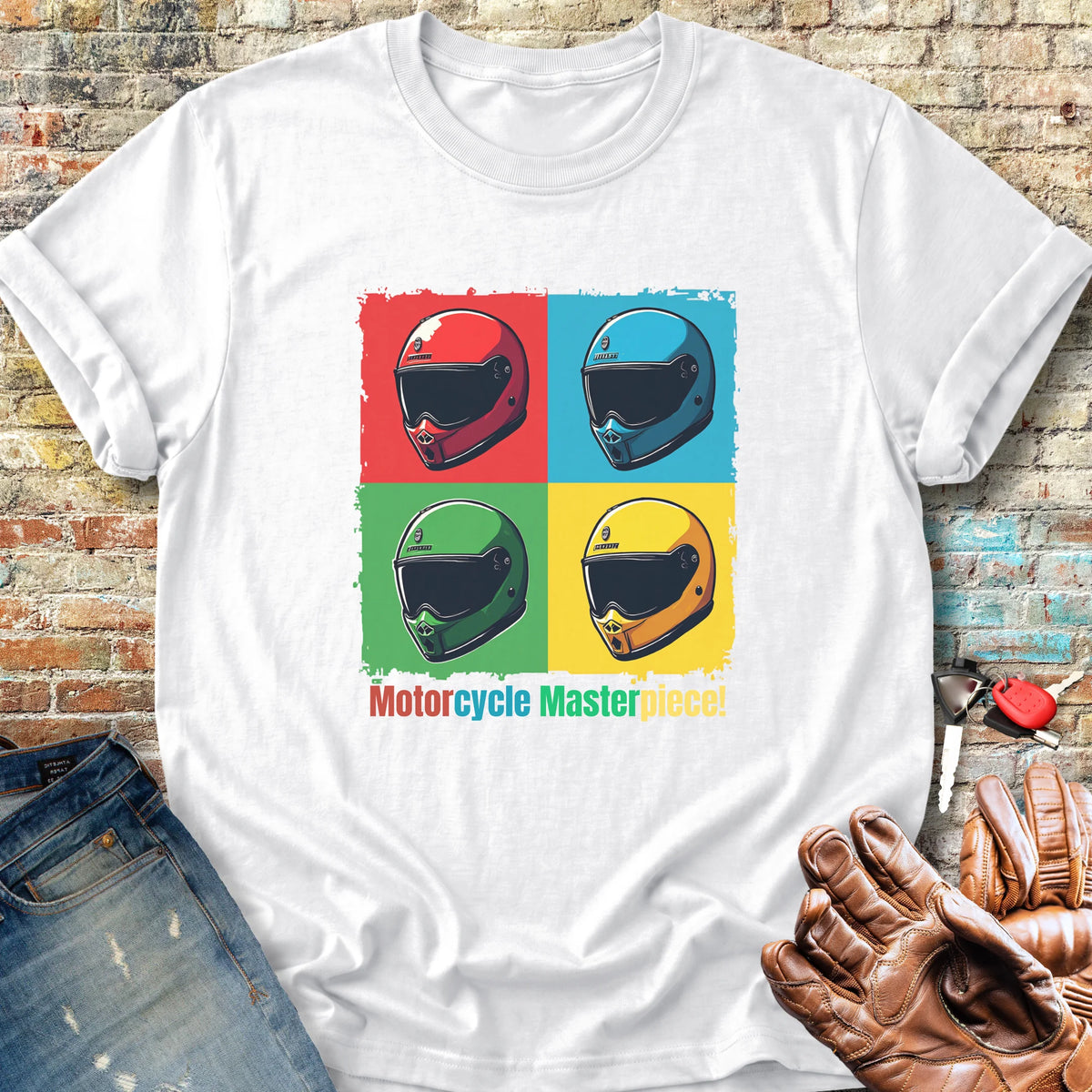 Pop Art Classic T-Shirt - White