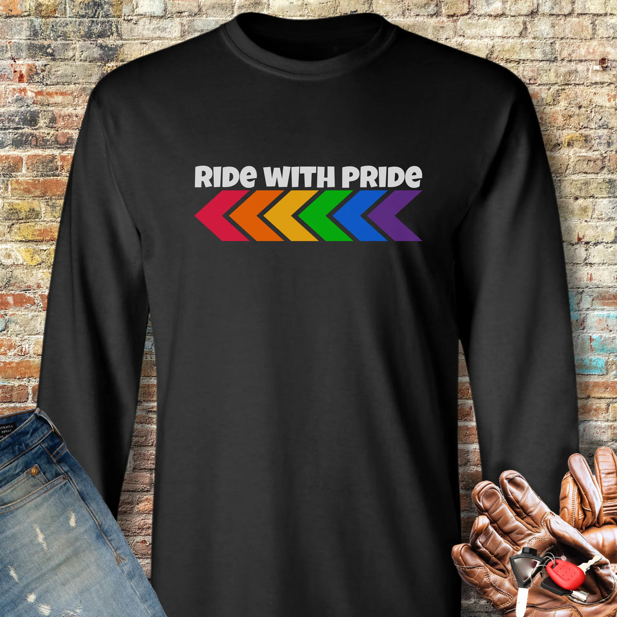 Pride Long Sleeve T-Shirt - Black