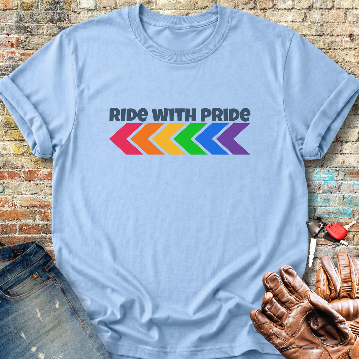 Pride Classic T-Shirt - Light Blue
