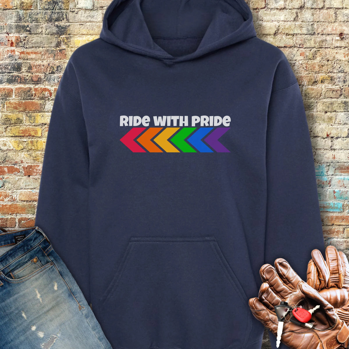 Pride Hoodie - Navy