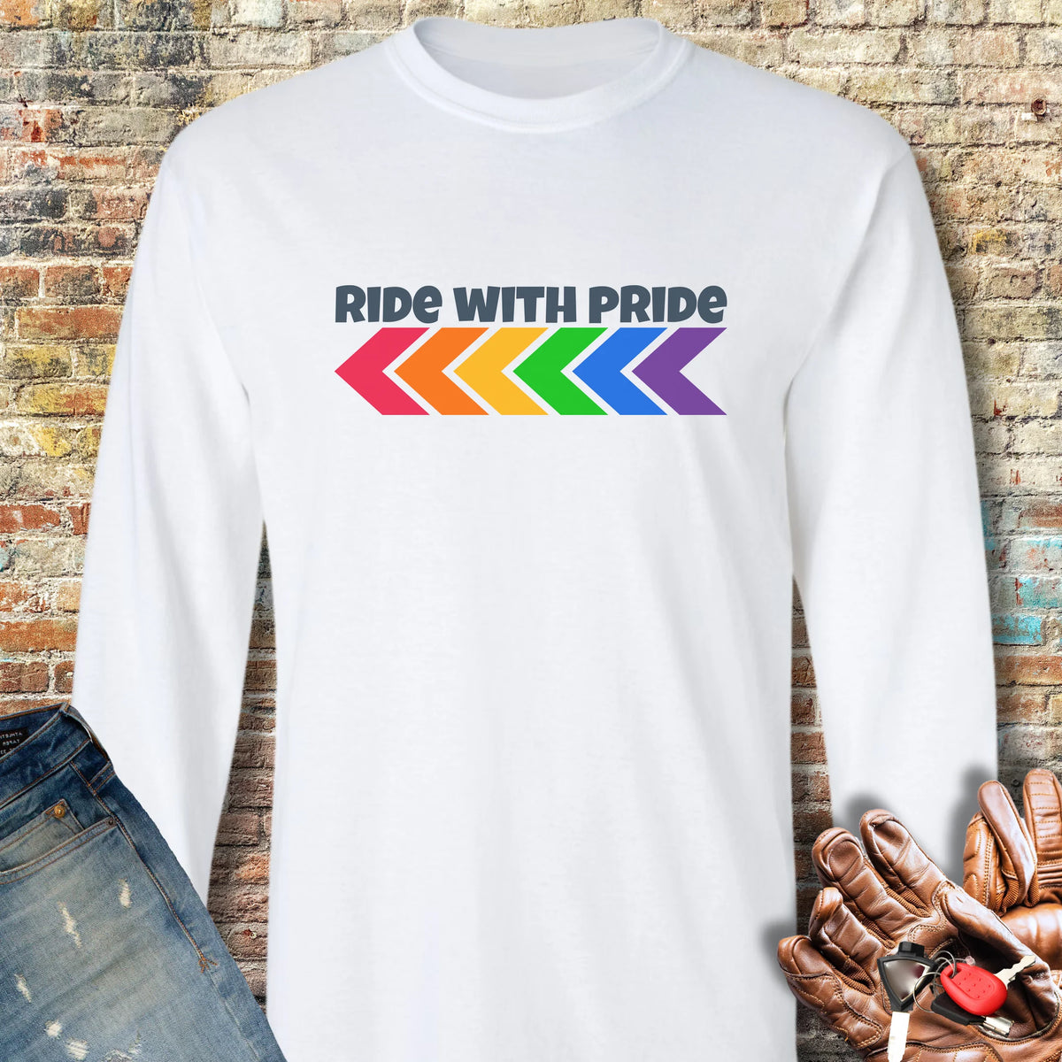 Pride Long Sleeve T-Shirt - White