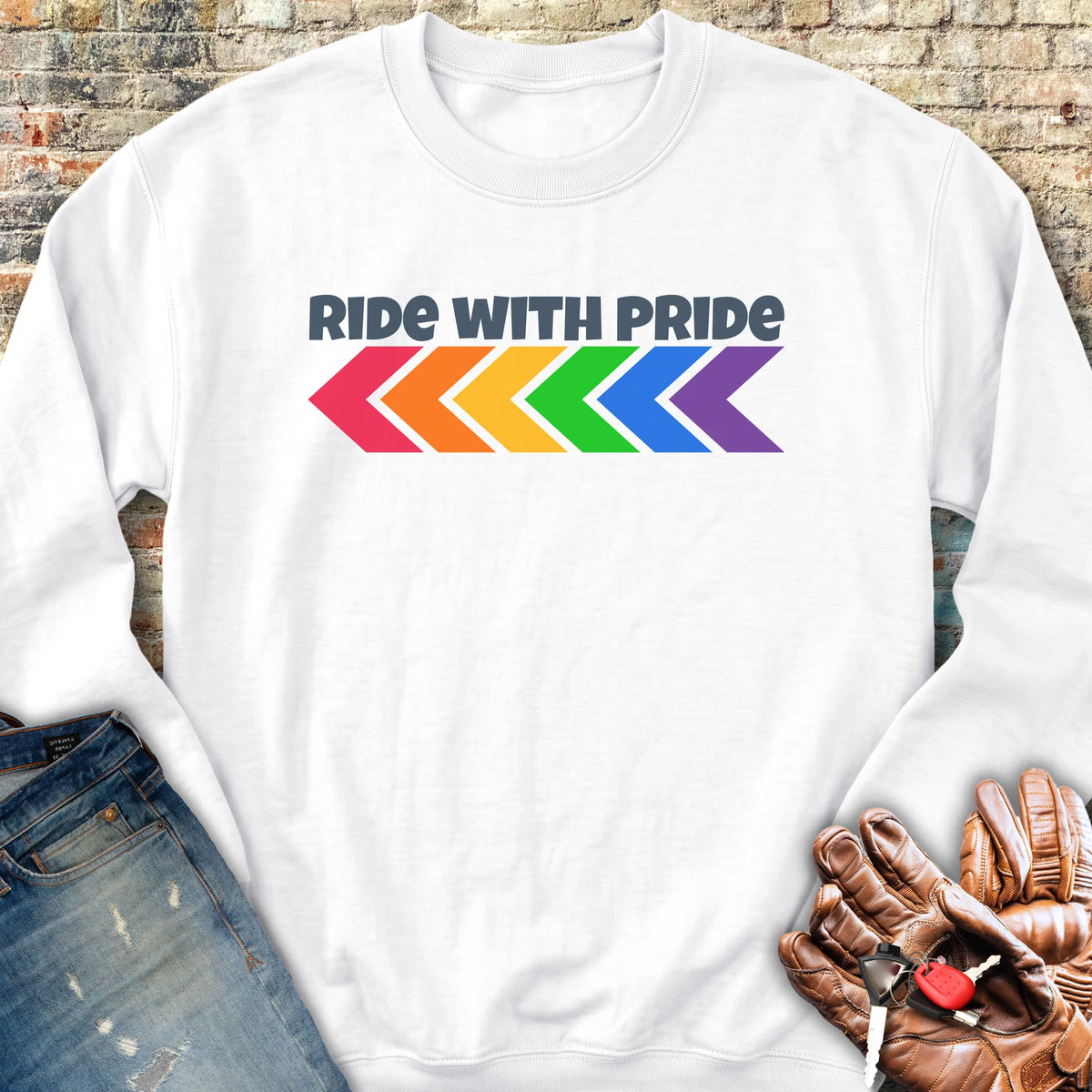 Pride Sweatshirt - White