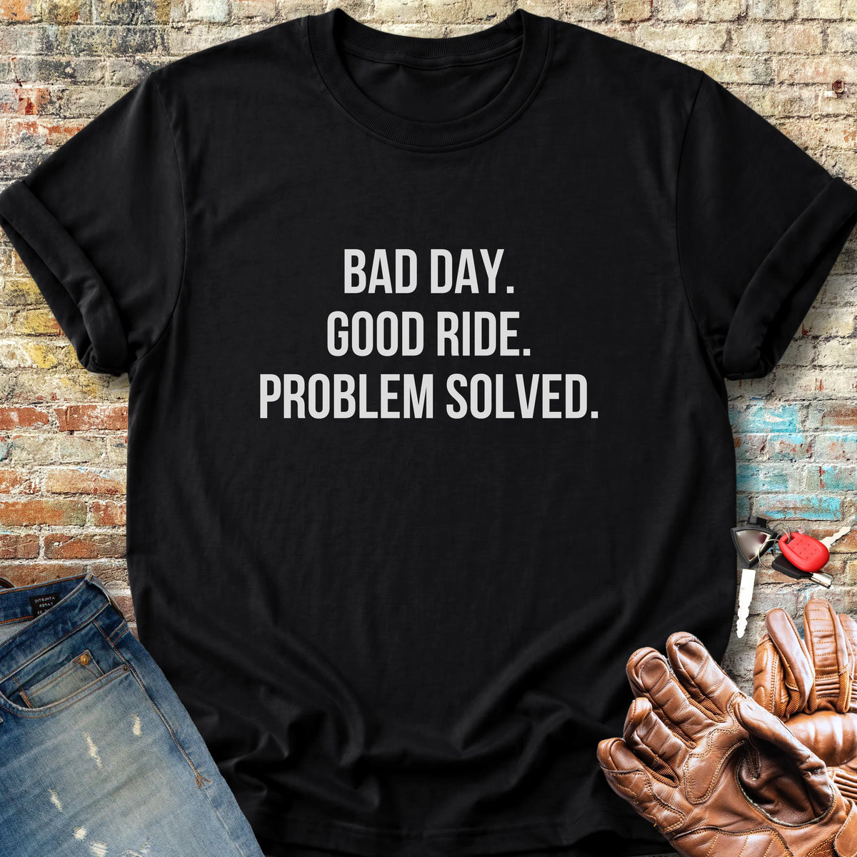 Problem Solved Classic T-Shirt - Black