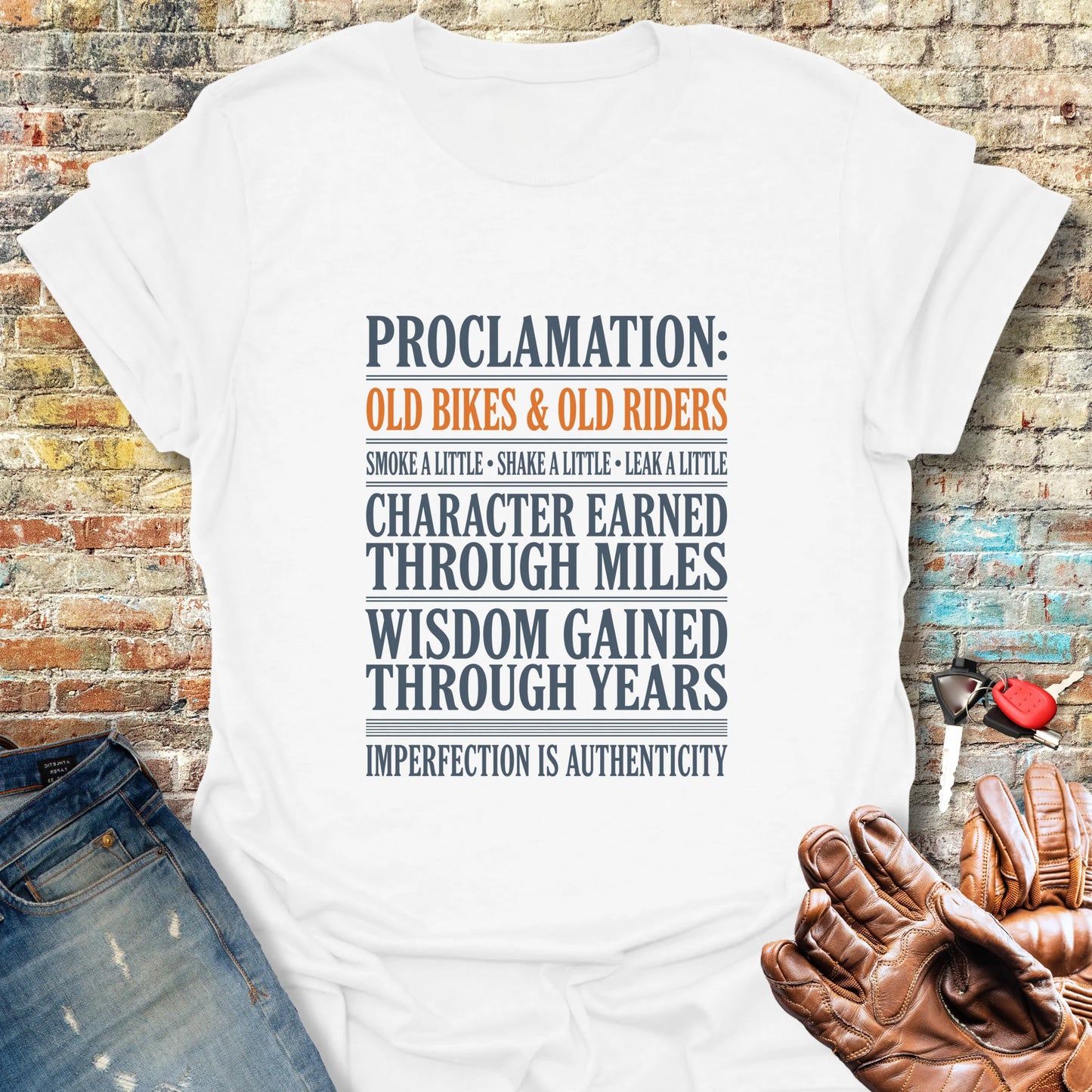 Proclamation T-Shirt - White