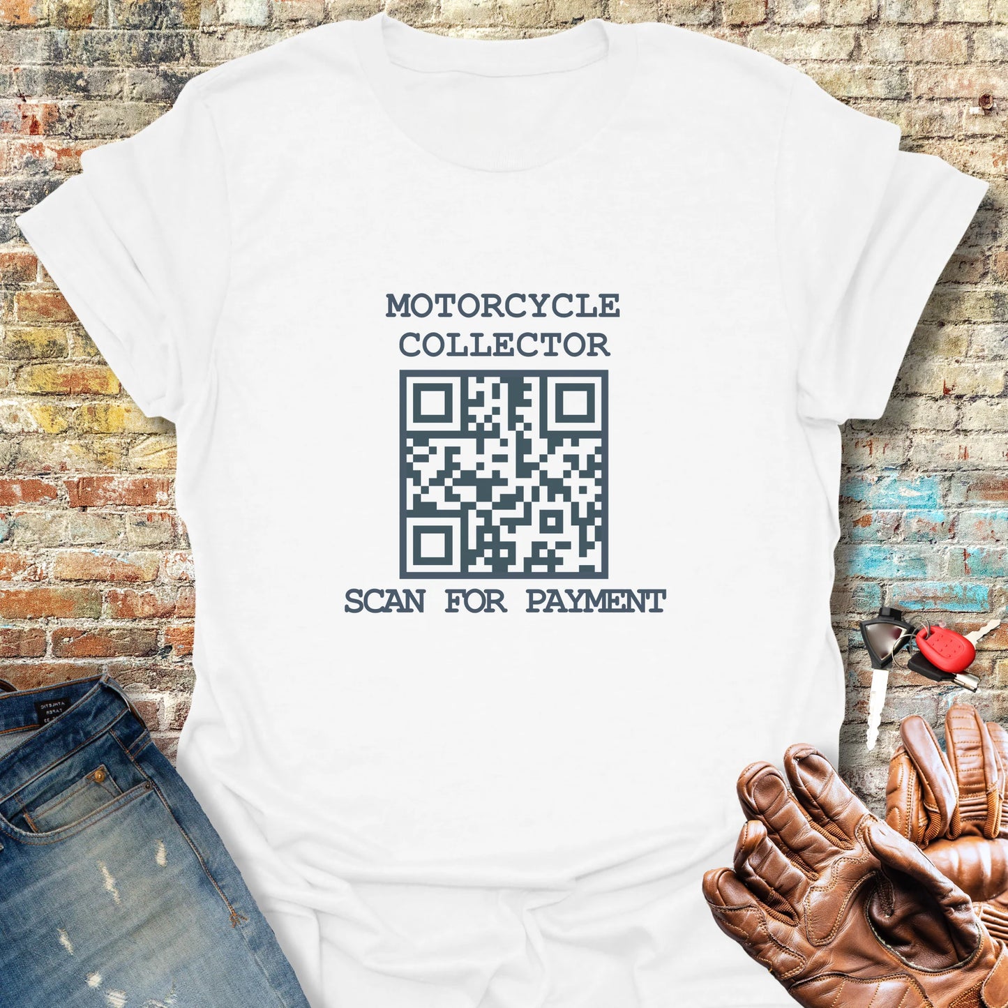 QR Collector T-Shirt - White