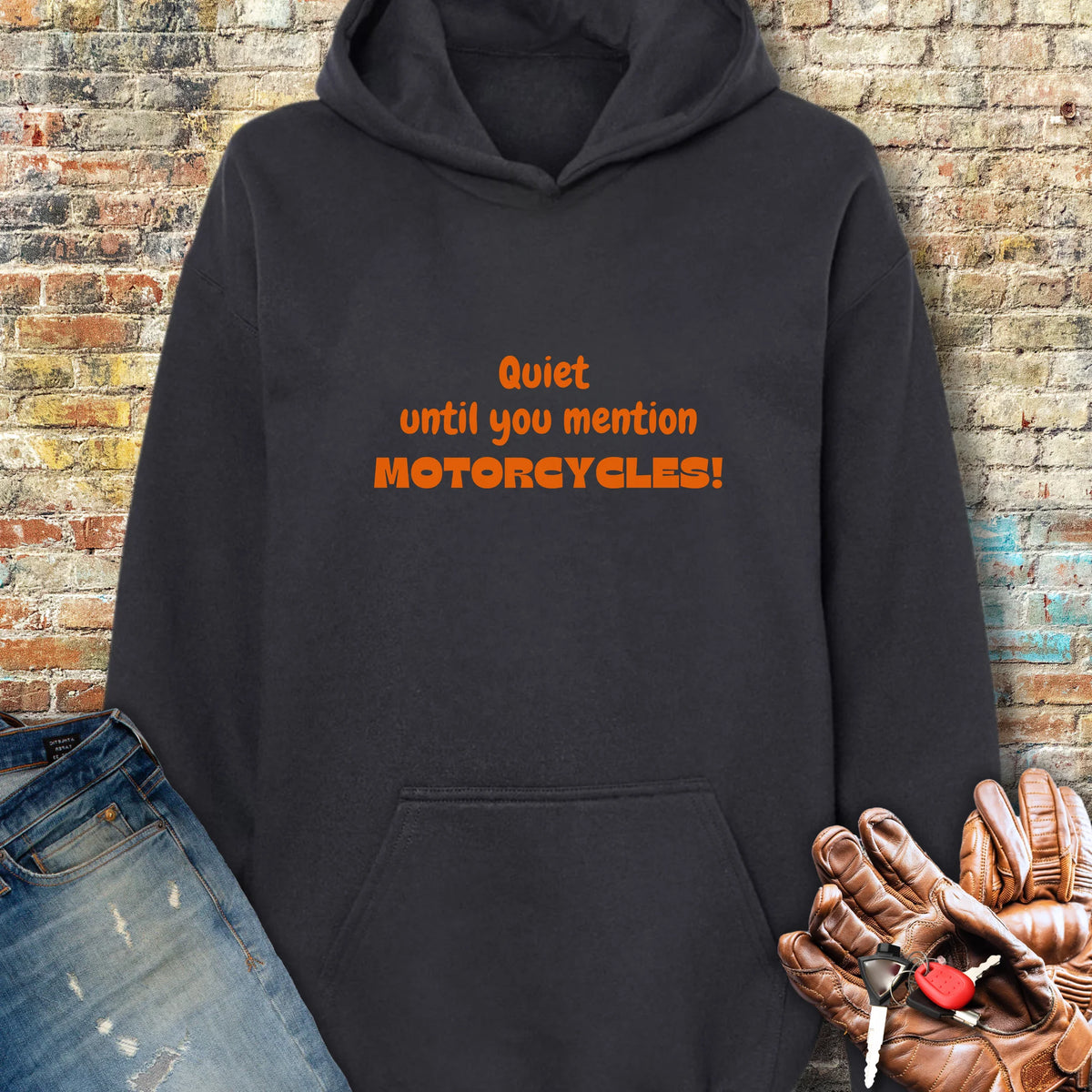 Quiet Hoodie - Black