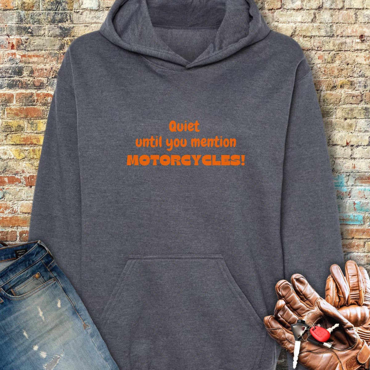 Quiet Hoodie - Dark Heather
