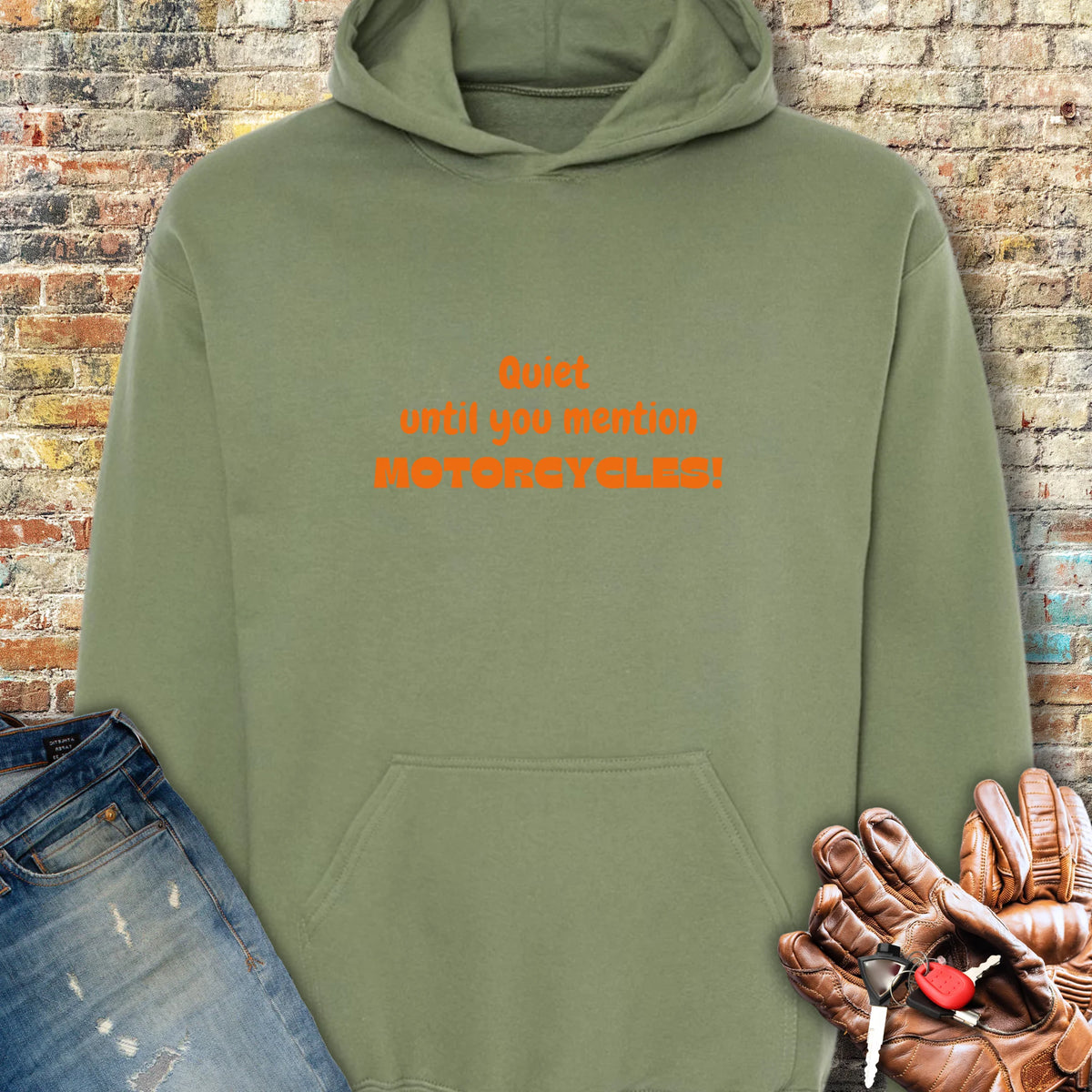 Quiet Hoodie - Military Green