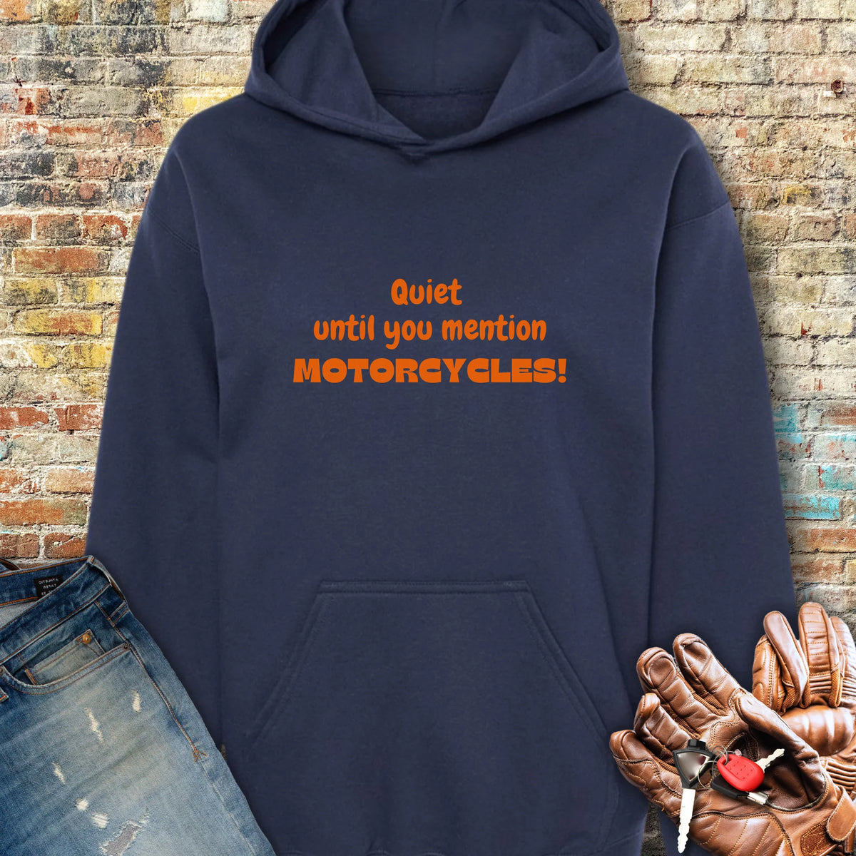 Quiet Hoodie - Navy