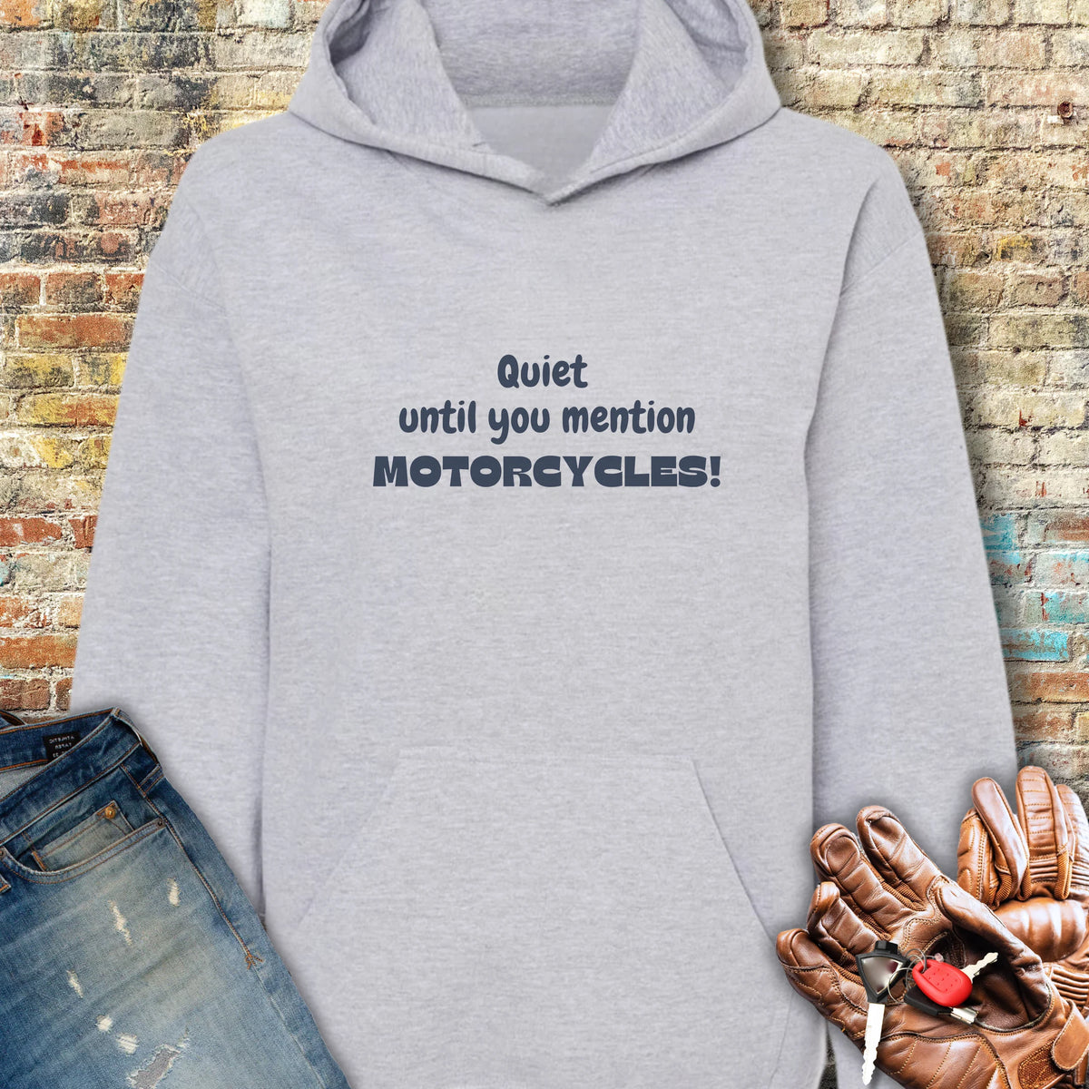 Quiet Hoodie - Sport Grey