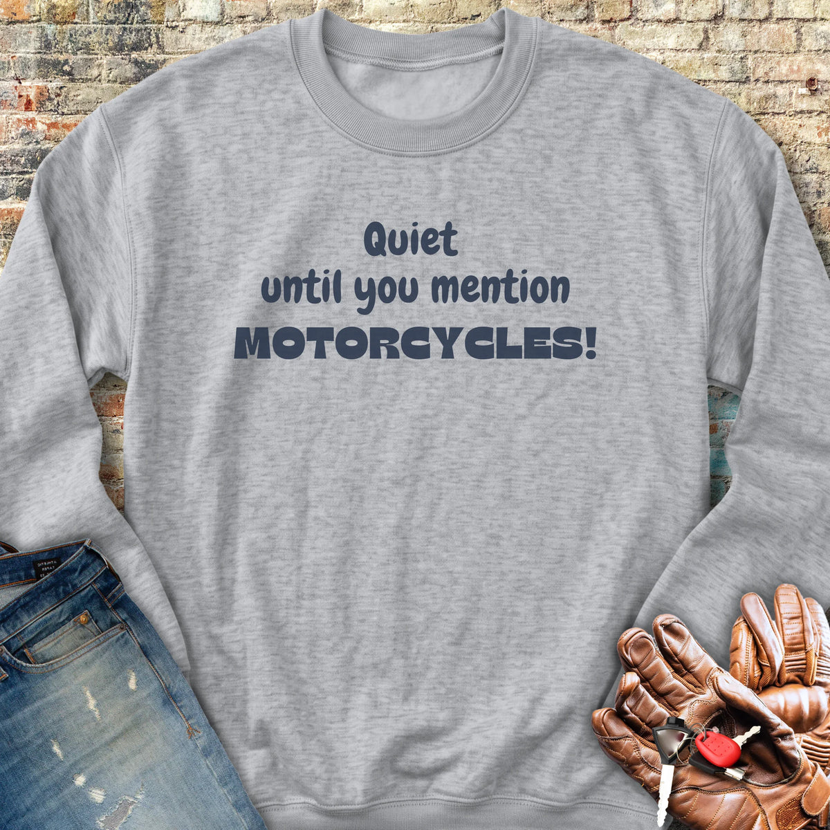 Quiet Sweatshirt - Sport Grey
