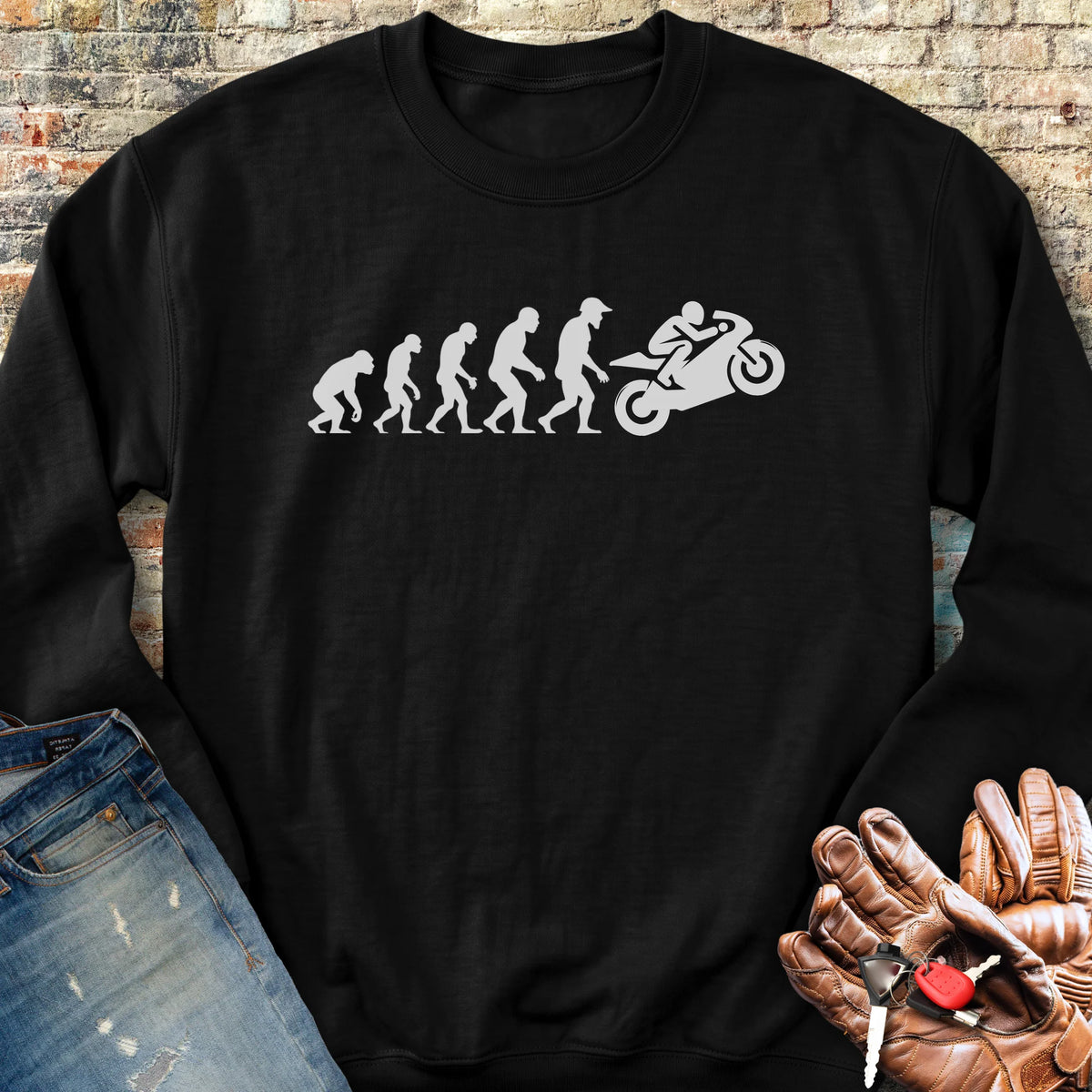 Racer Evolution Sweatshirt - Black