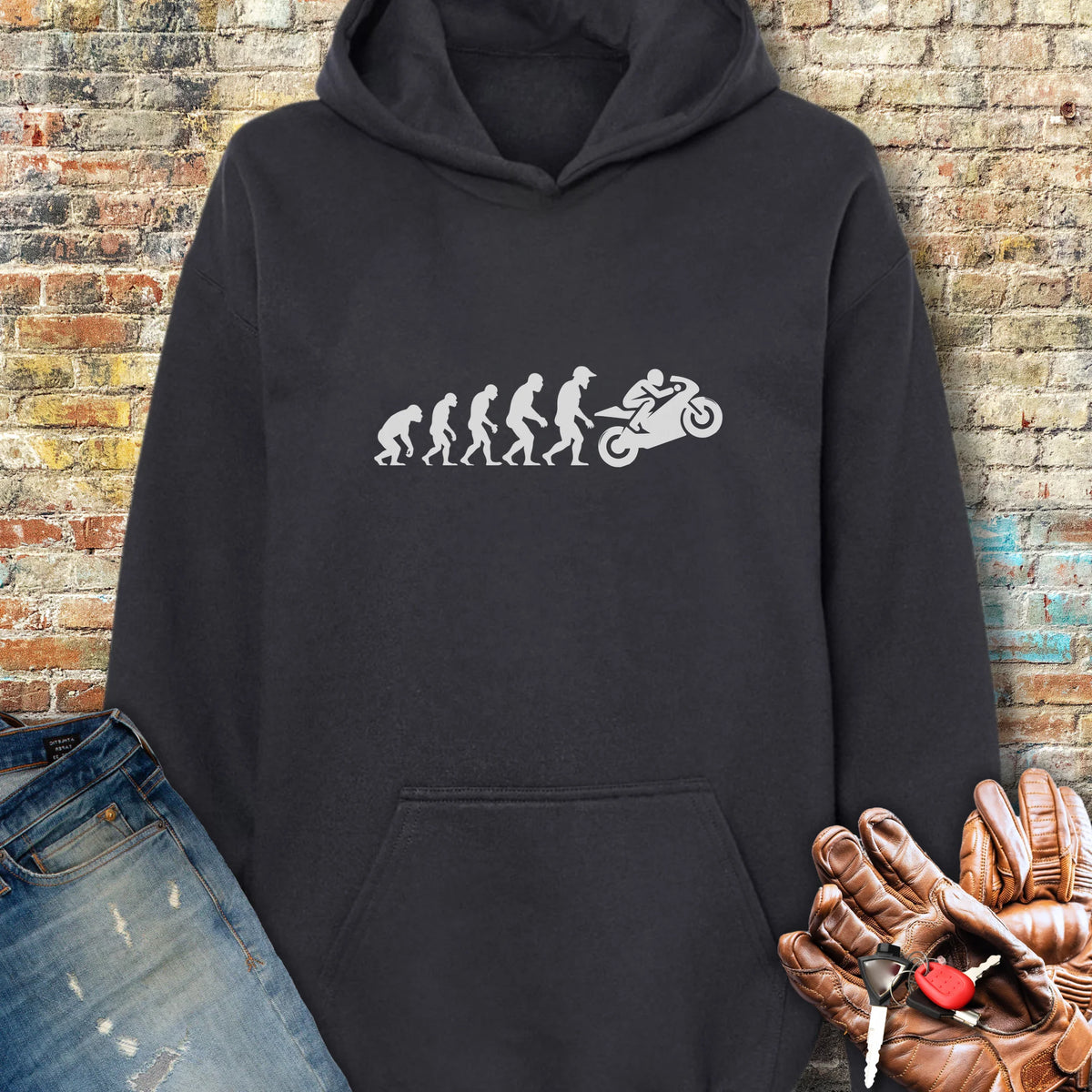 Racer Evolution Hoodie - Black