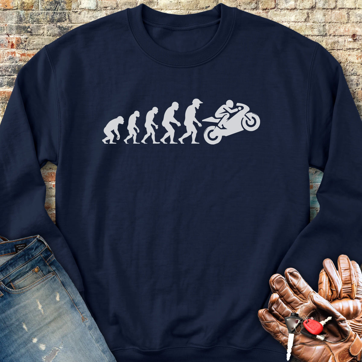 Racer Evolution Sweatshirt - Navy