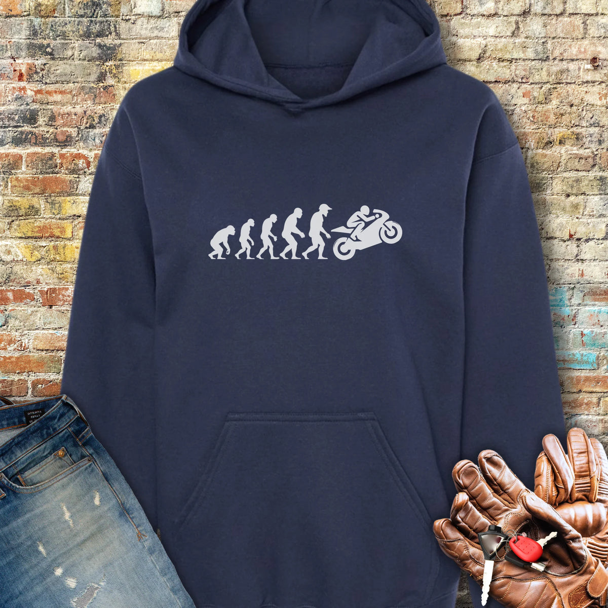 Racer Evolution Hoodie - Navy